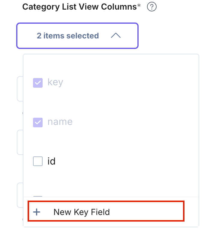 commercetools-Category-View-Column