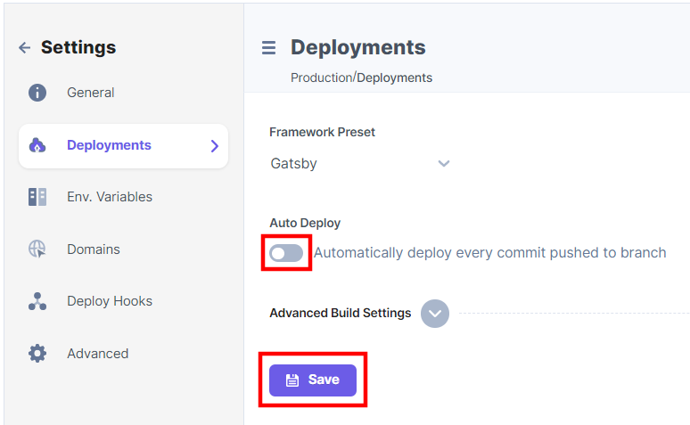Setup Production and Non-Production Environment | Contentstack