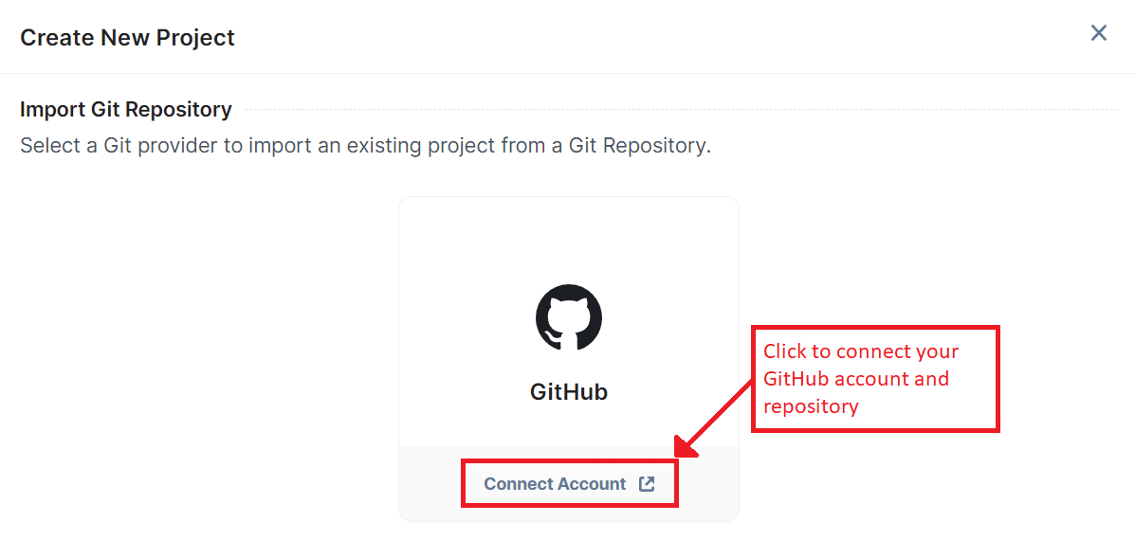 Launch-GitHub-ConnectAccount