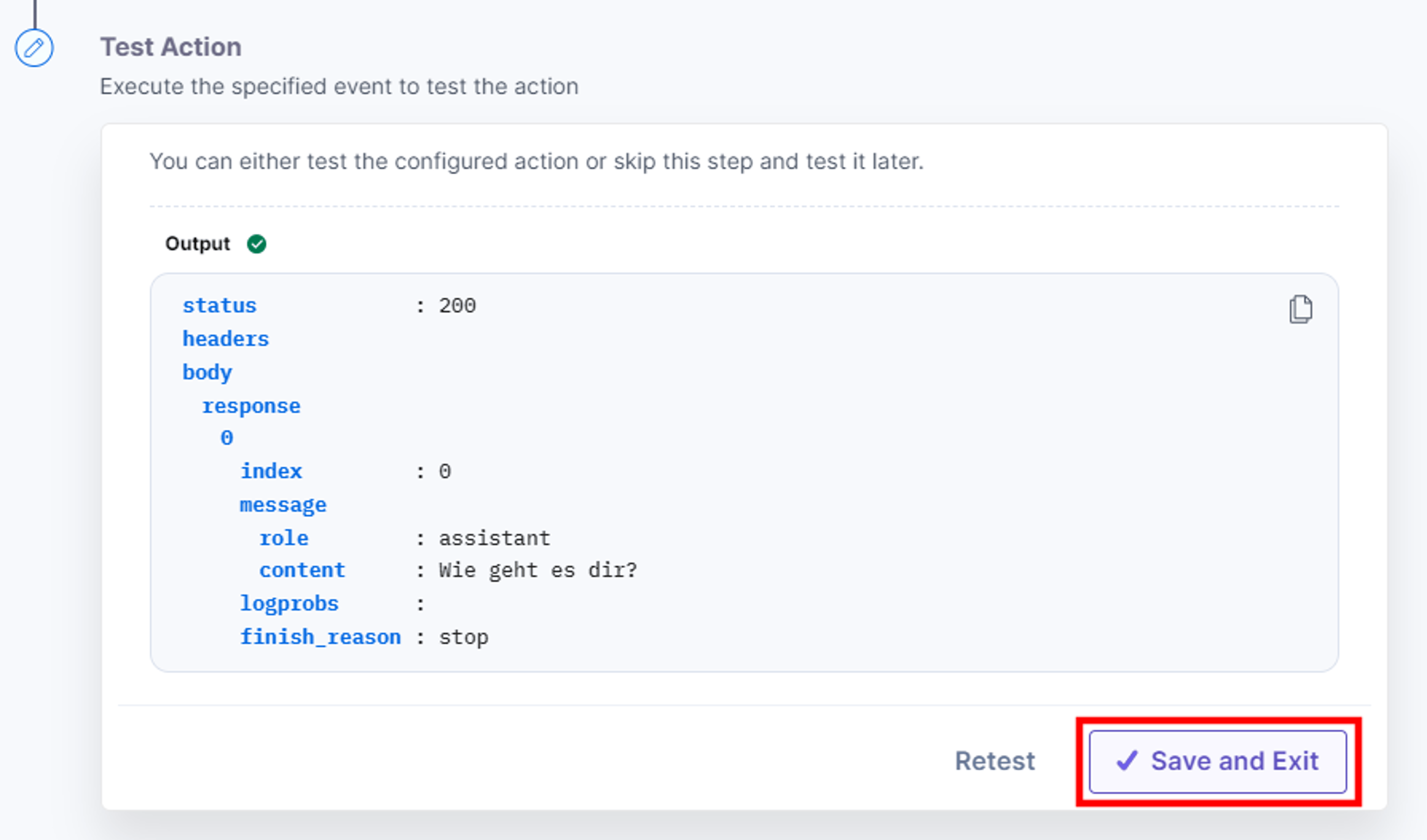ChatGPT_Use_Case_Configure_Response_Save_Exit