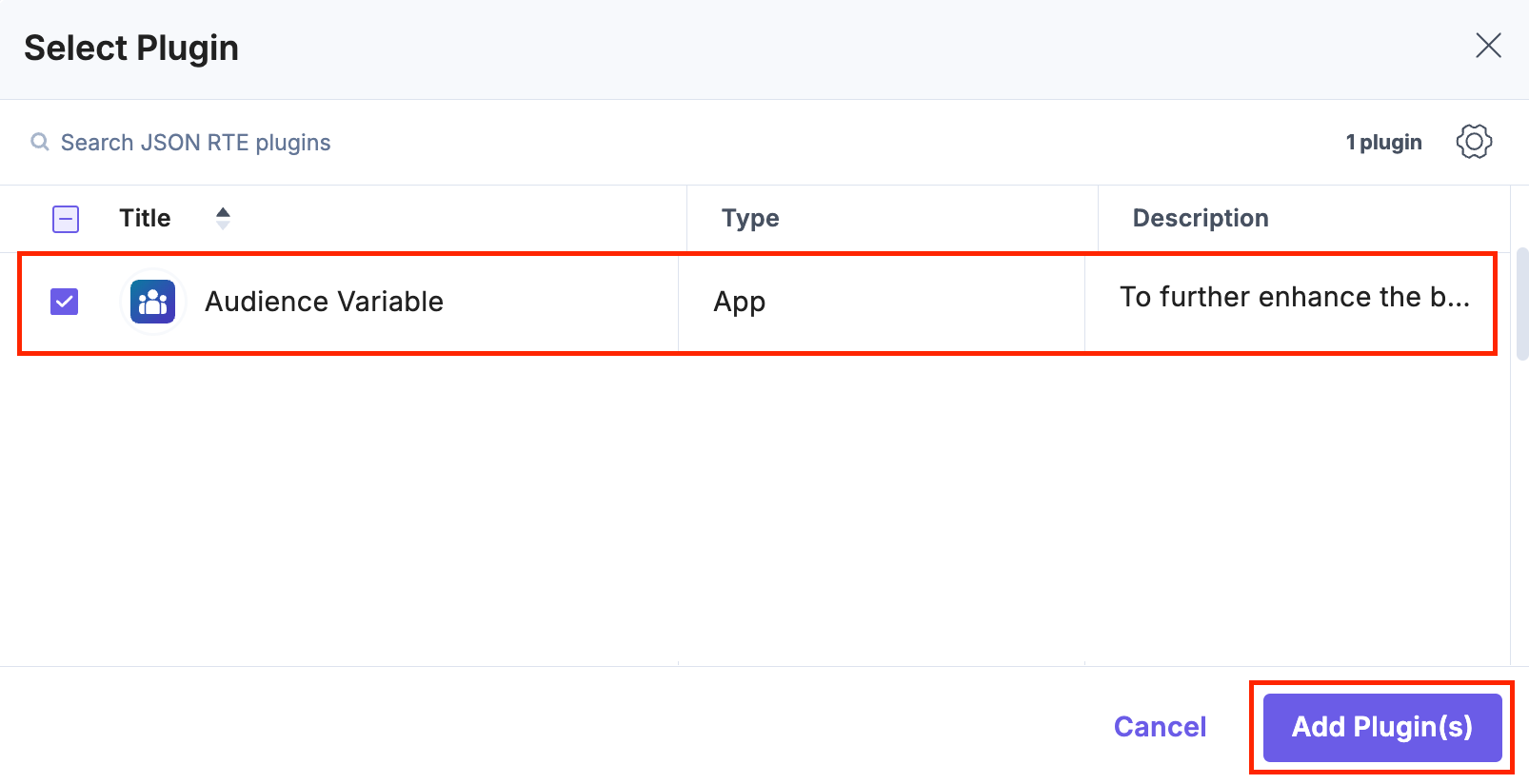 16-Audience-Variable-JSONRTE-Field-Add-App