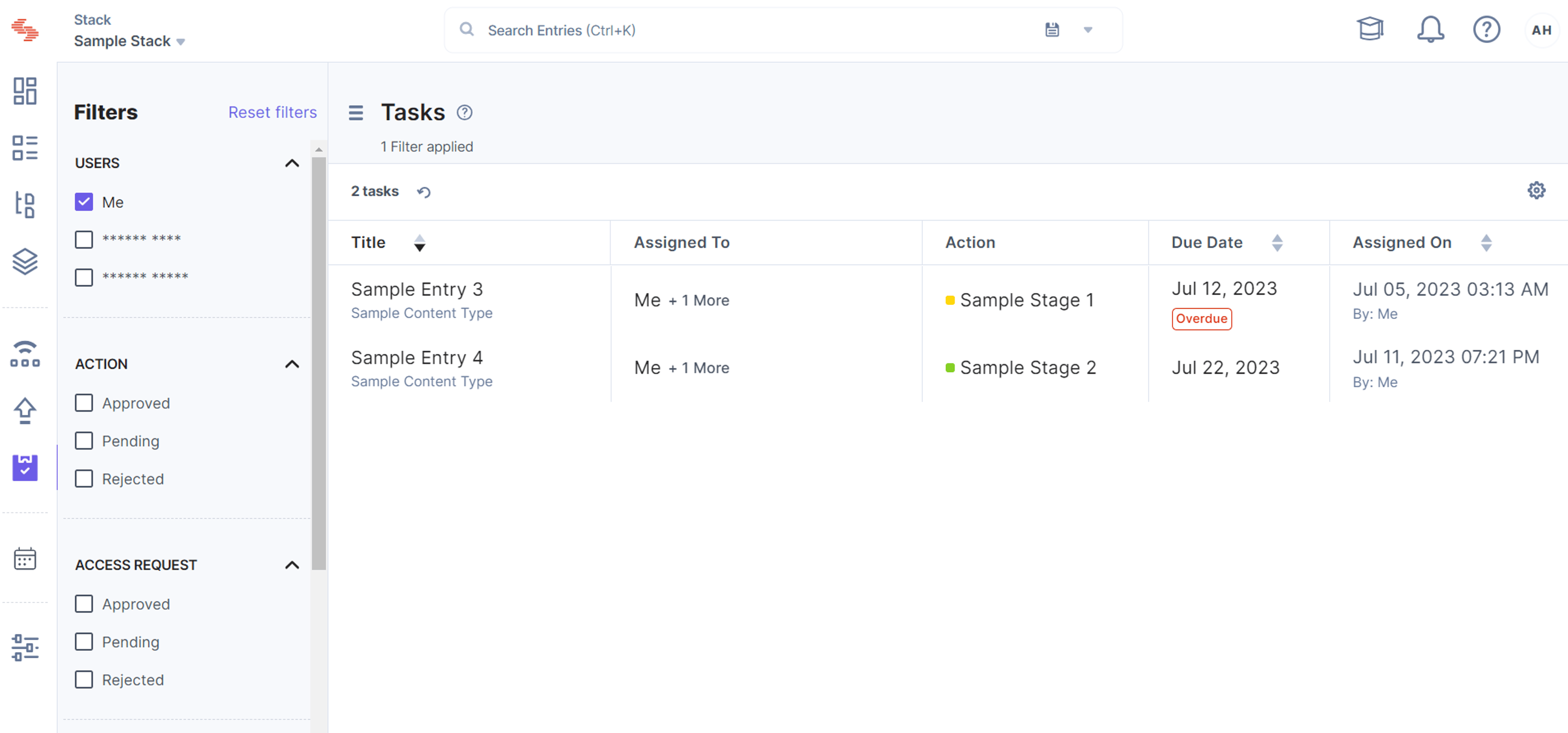 Calendar-Tasks-List