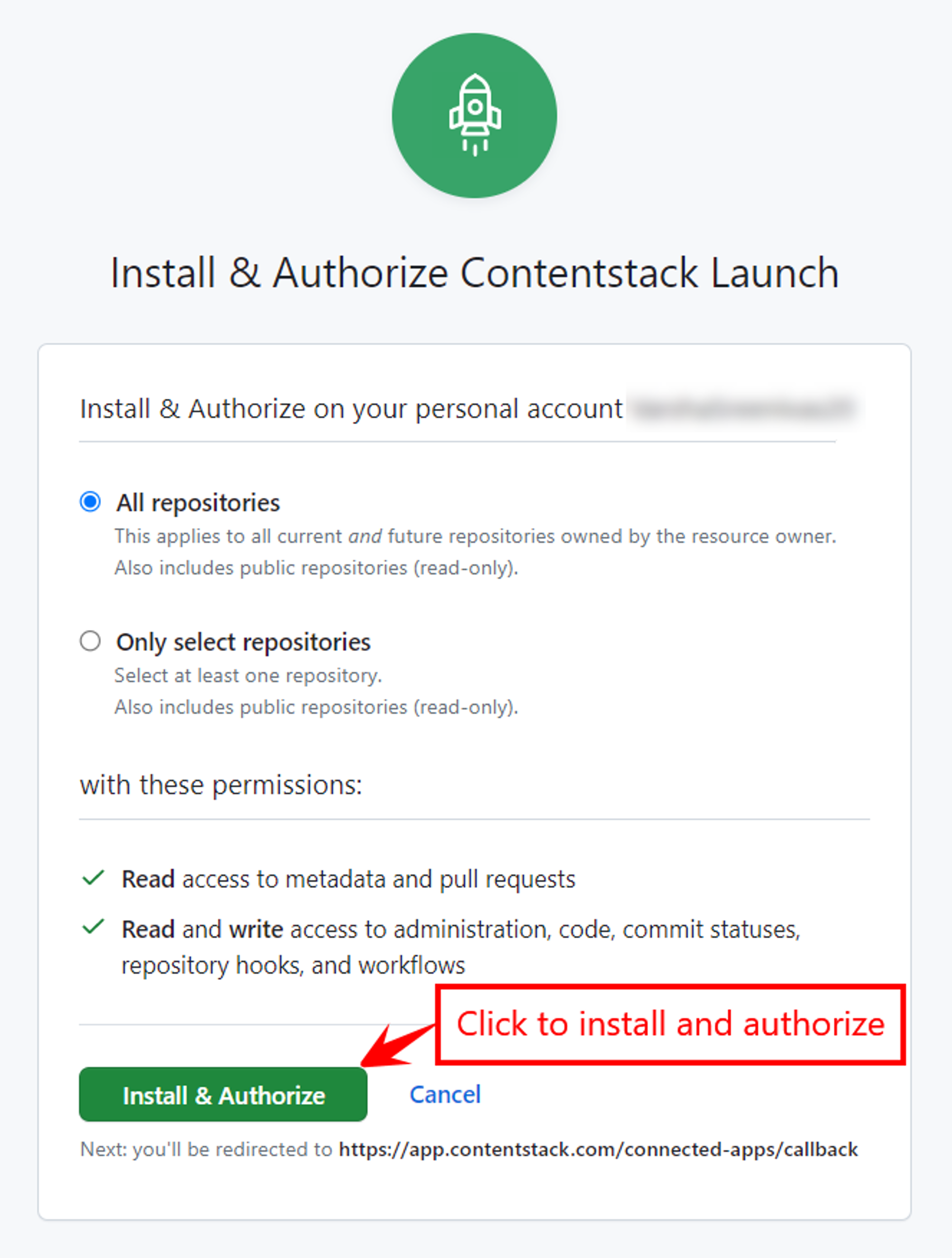 Launch-GitHub-Install_Authorize