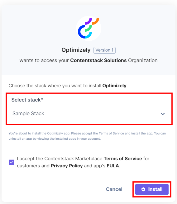 Optimizely-App-Install