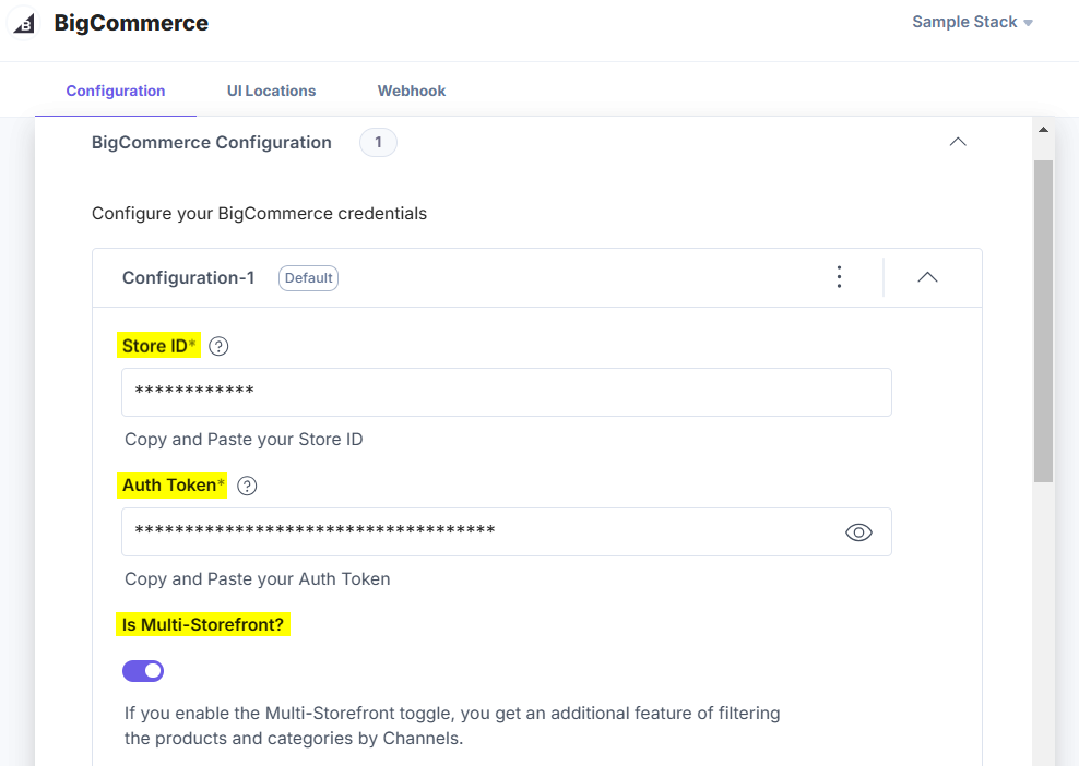 BigCommerce-Configuration-Credentials