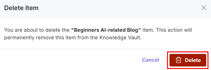 5-Knowledge-Vault-Delete-Item-Delete-Button