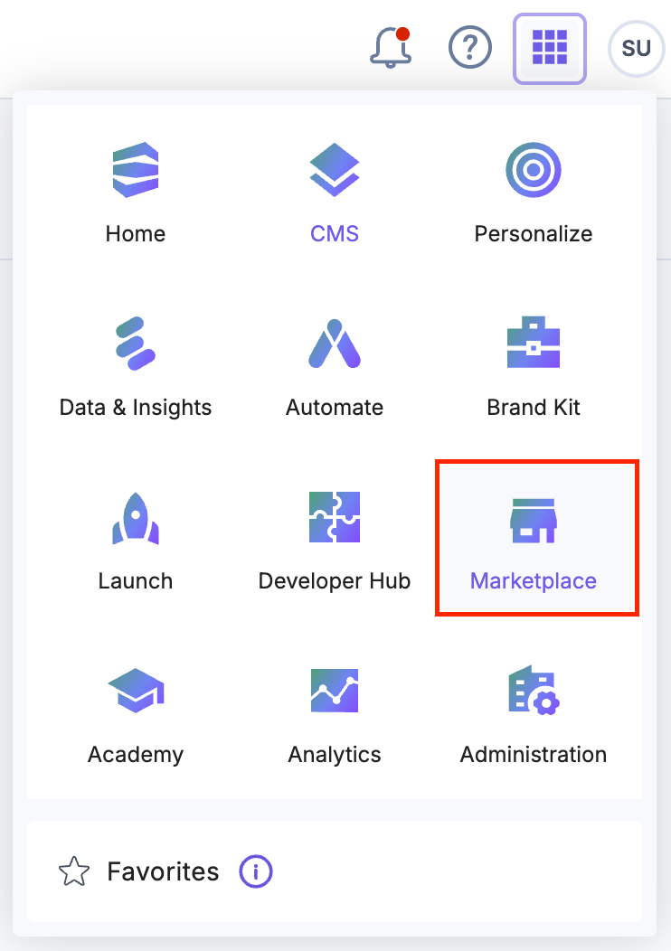 Contentstack-App-Switcher-Marketplace