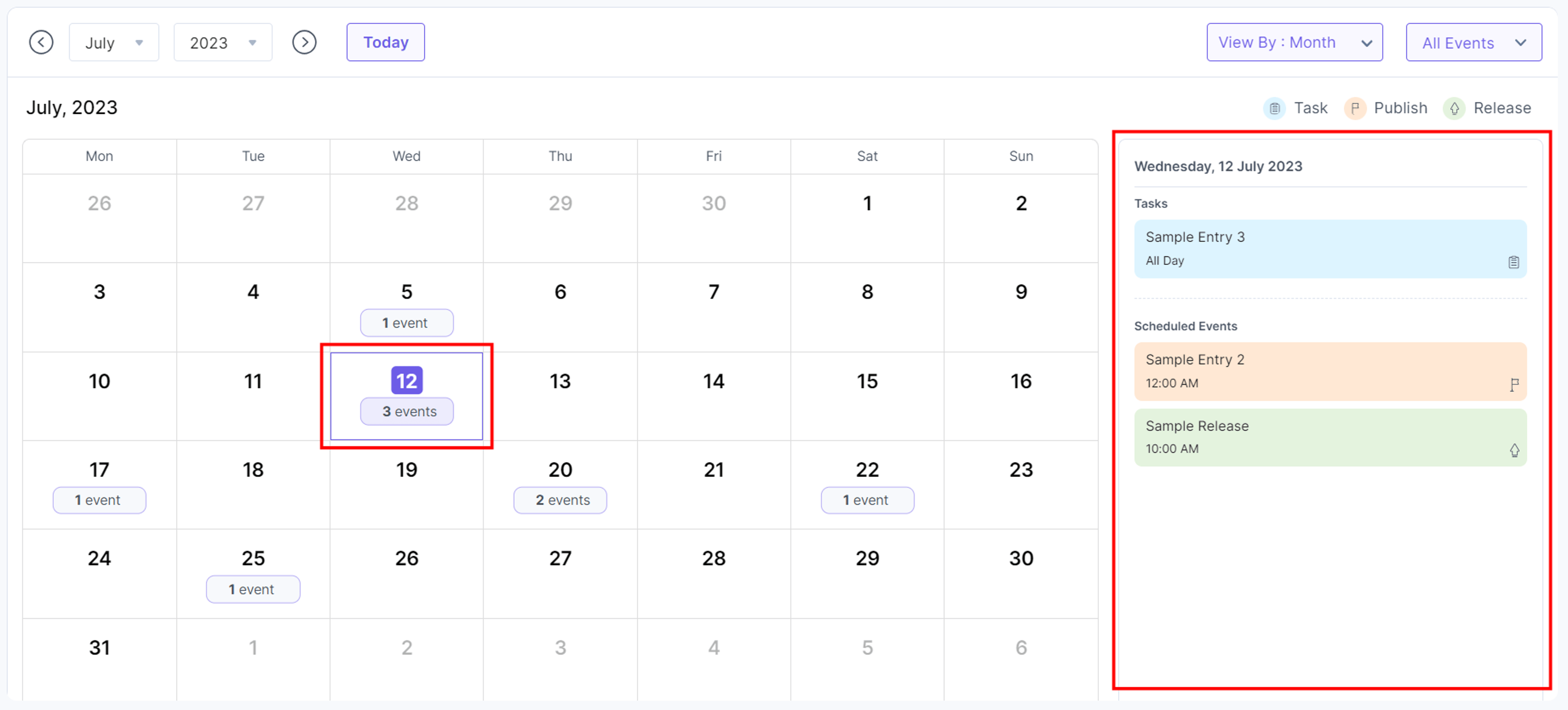 Calendar-Board