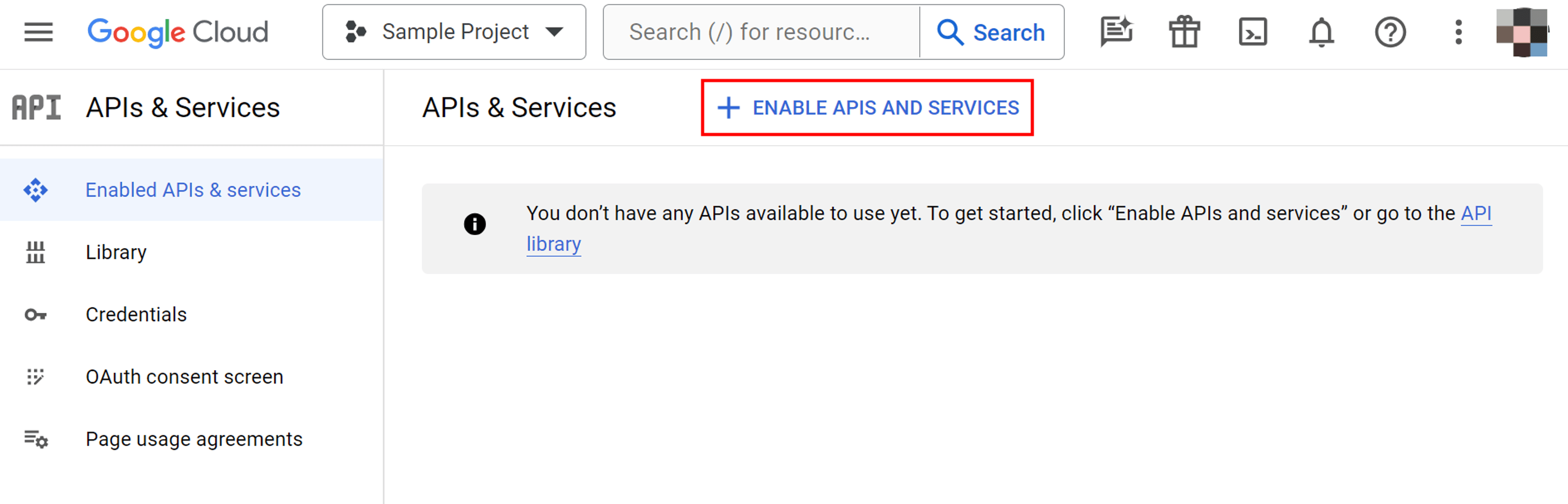 Google-Analytics-Enable-APIs-Services