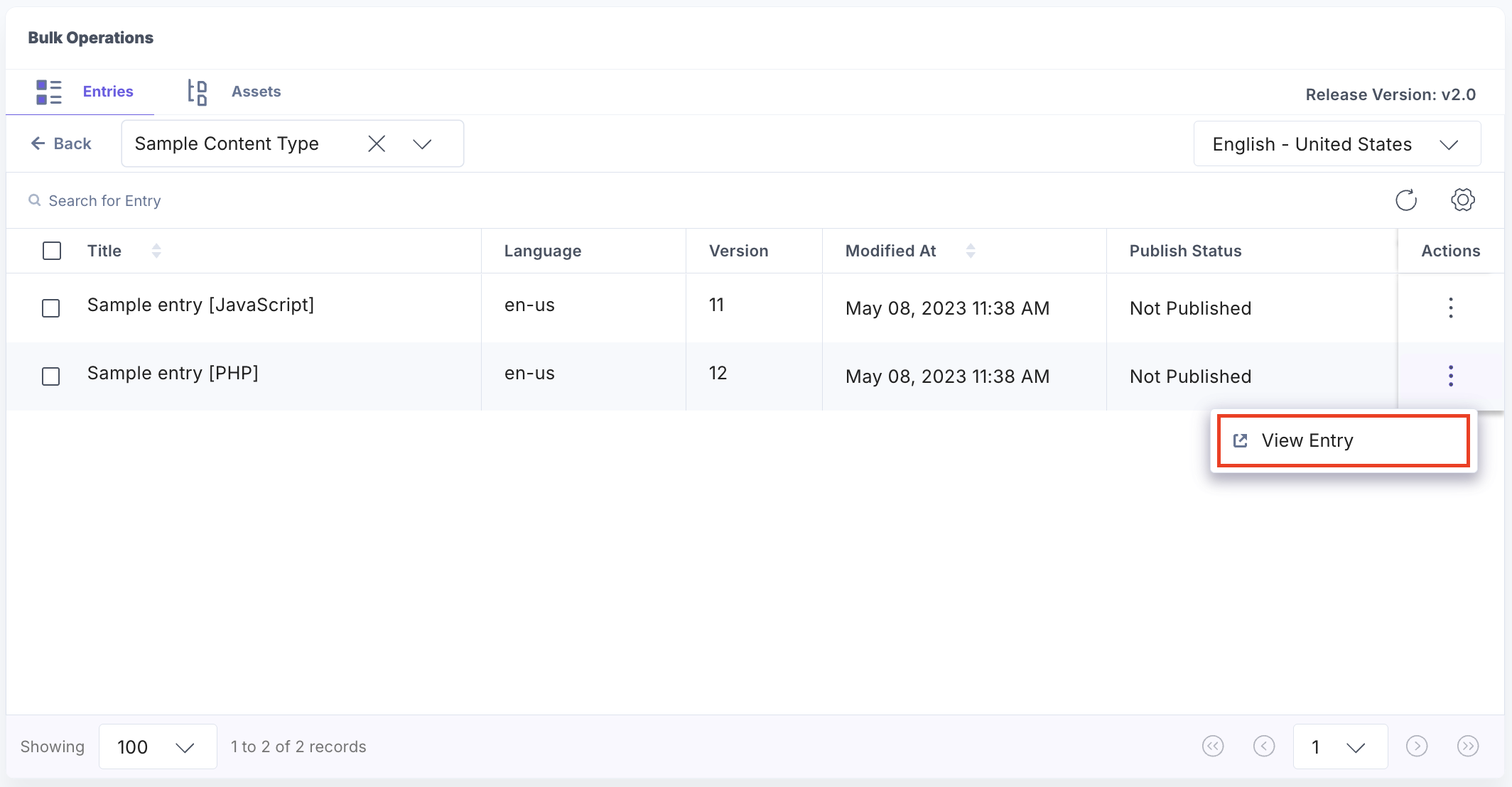 Bulk-Operations-Releases-View-Entry