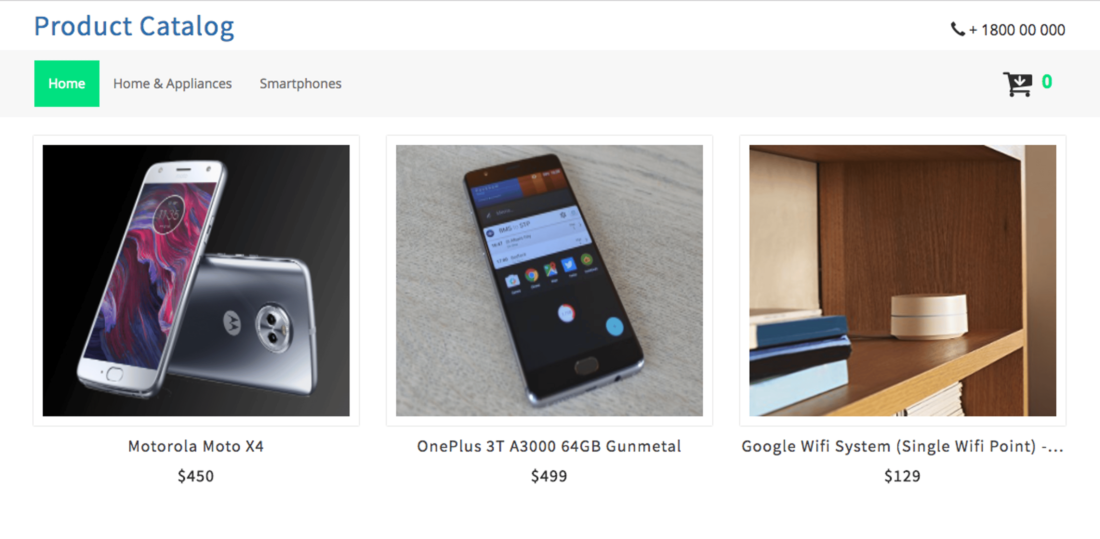 Build a Product Catalog using Ruby on Rails and Contentstack screenshot 1