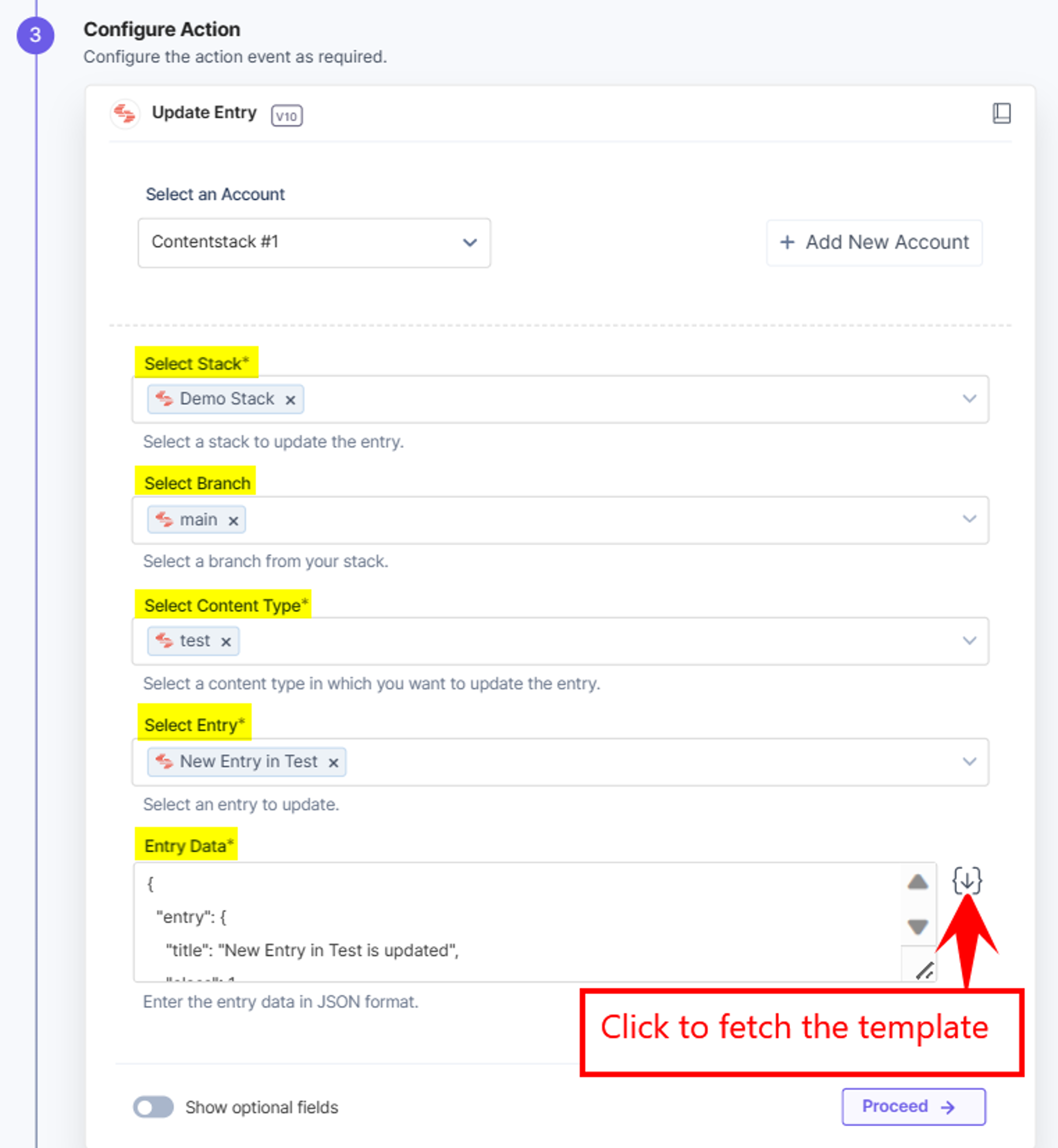 Select_Different_Field_Entry_Data