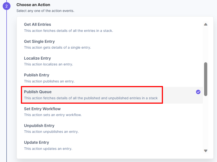 Select_the_Publsih_Queue_Action