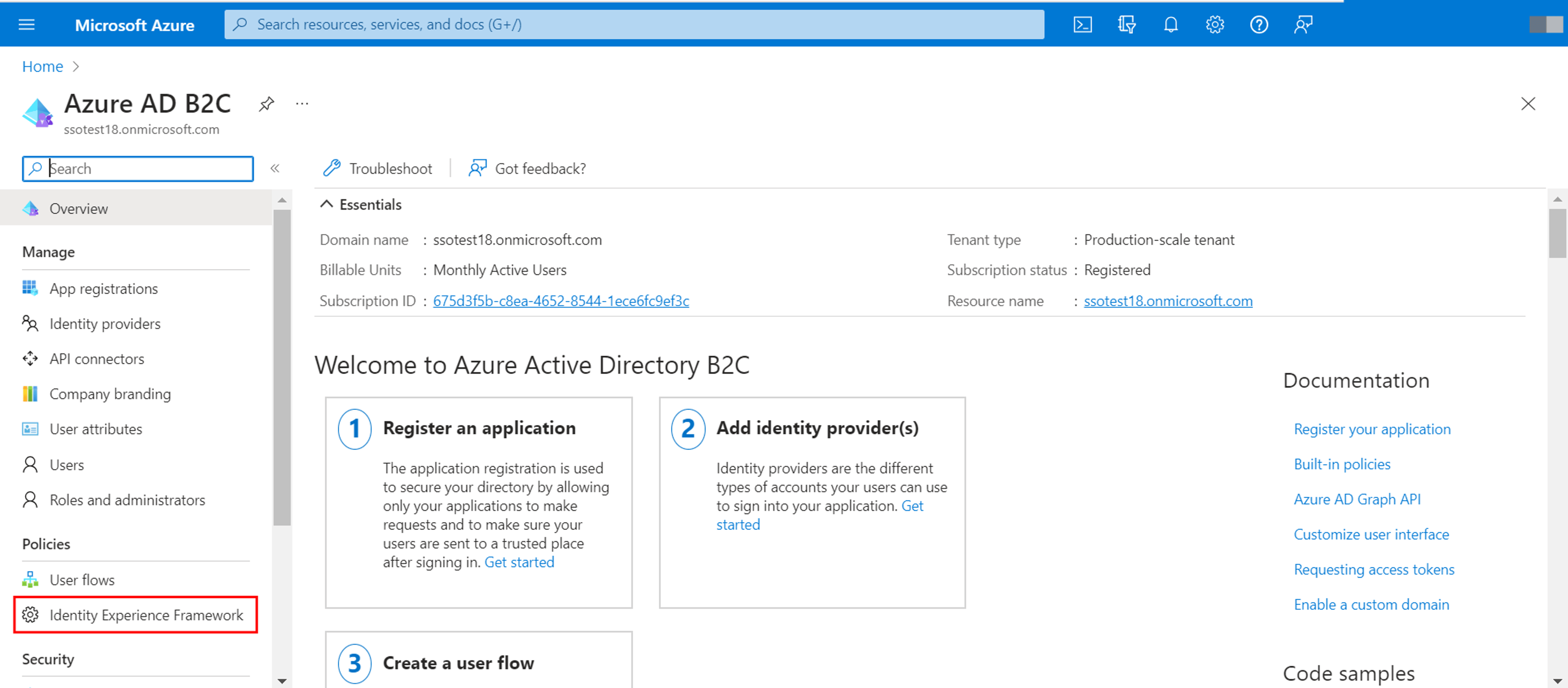 Azure-AD-B2C-IEE