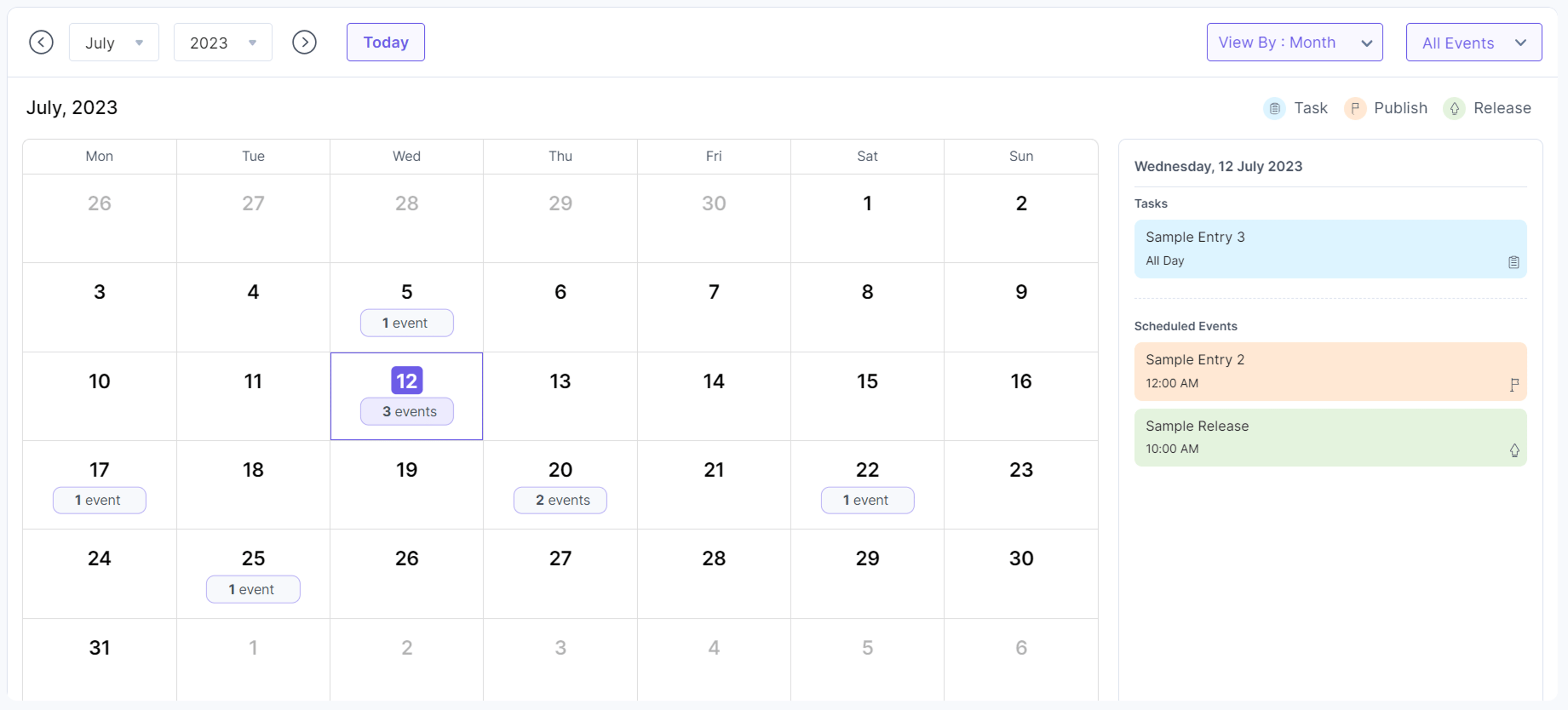 Calendar-Month-View