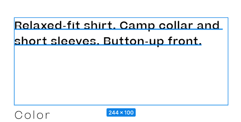 Text box sizing in Figma