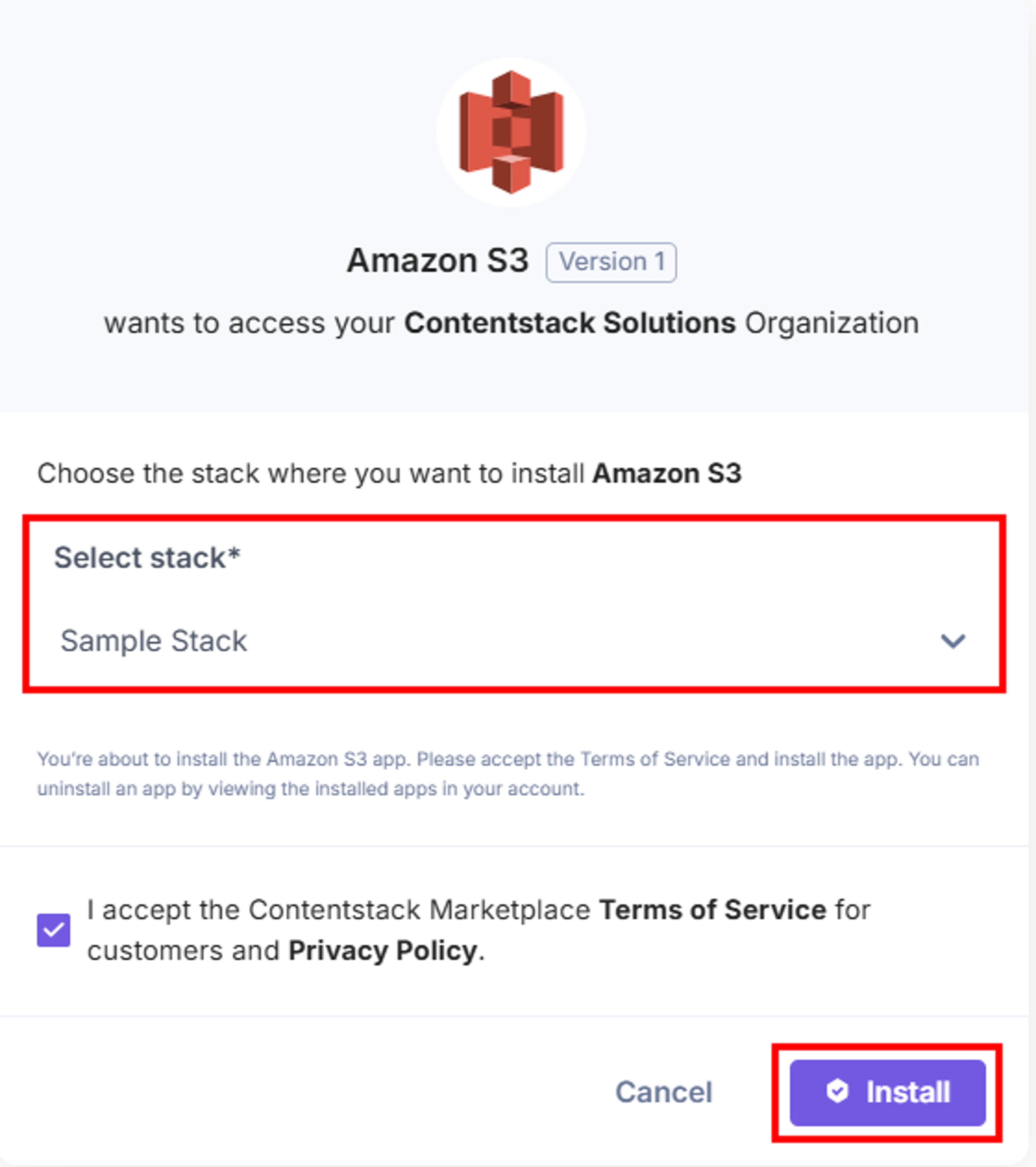 Amazon-S3-App-Install
