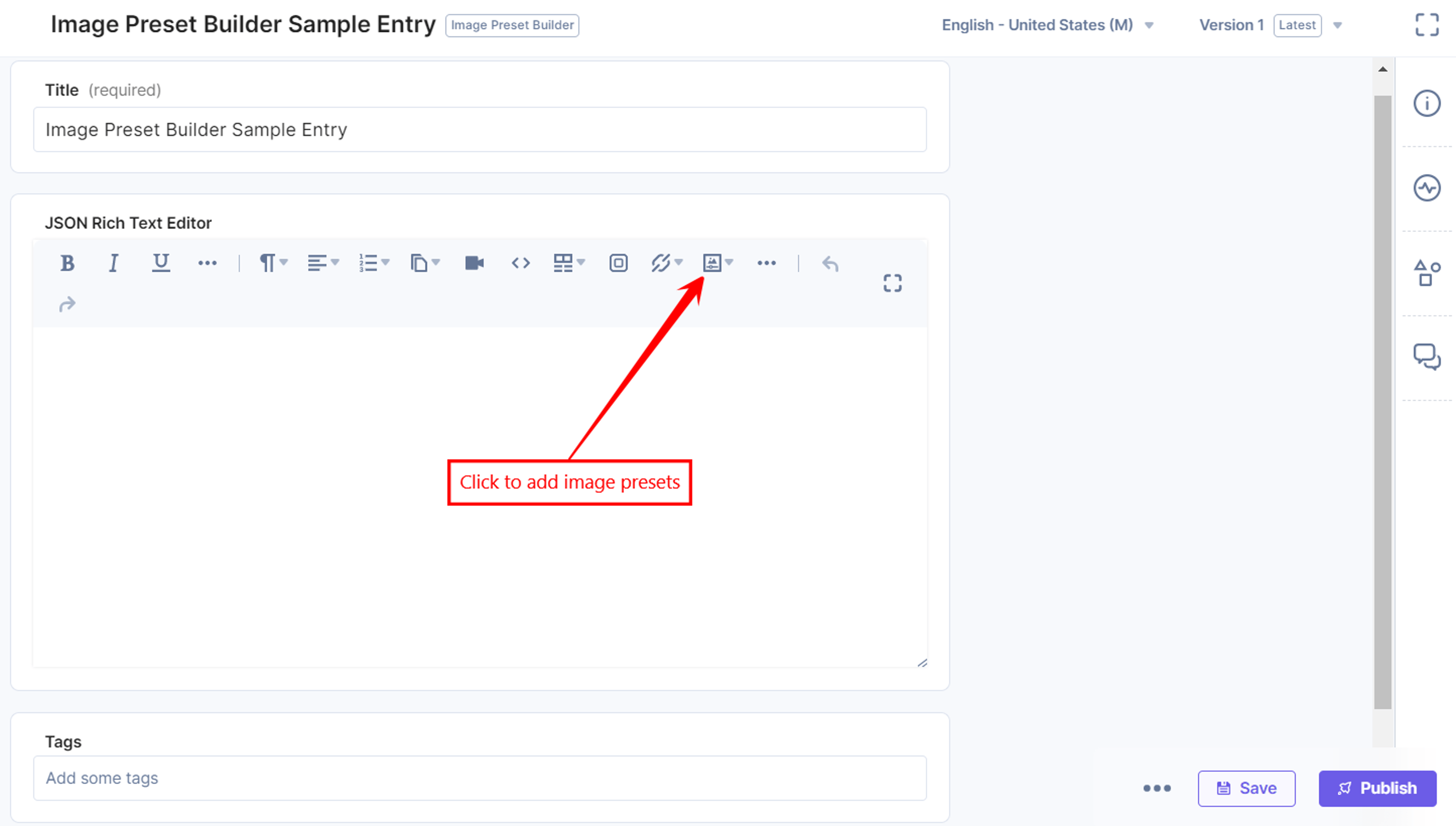 Image-Preset-Builder-JSONRTE-Sample-Entry