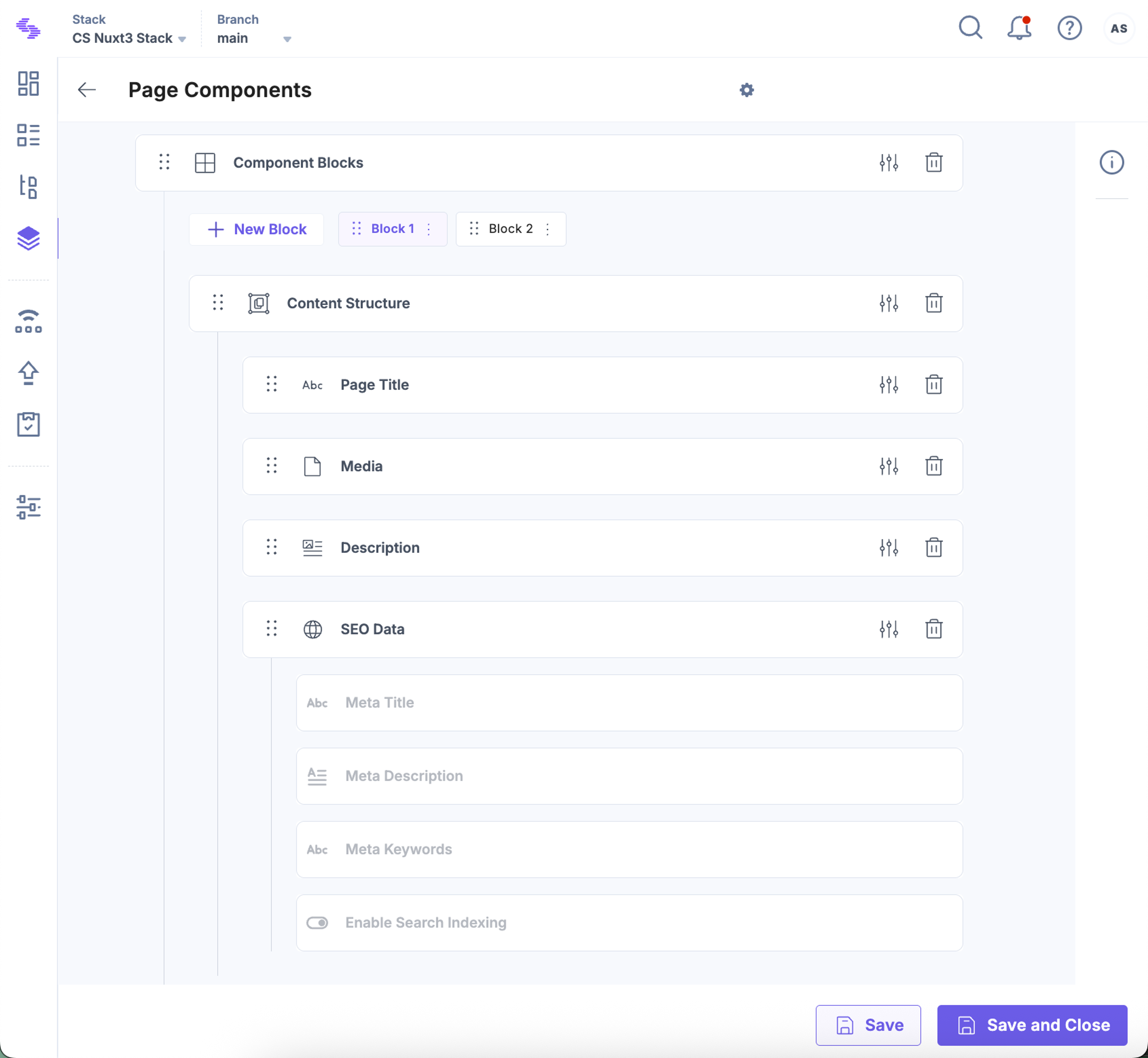Nested Global field used in Page Components