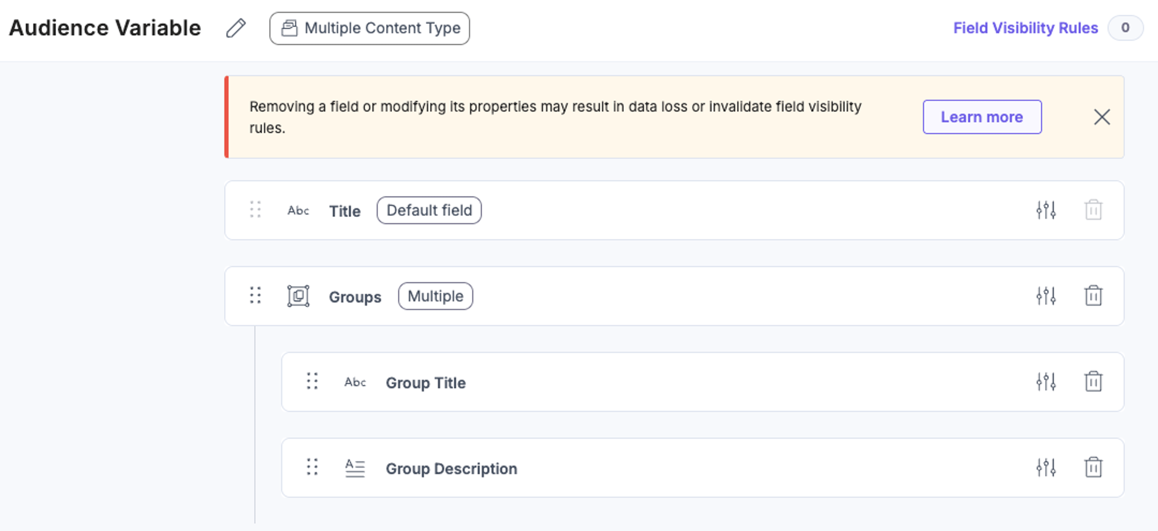 2-Audience-Variable-Content-Type-Structure