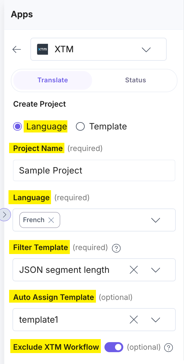 XTM-Sidebar-Language