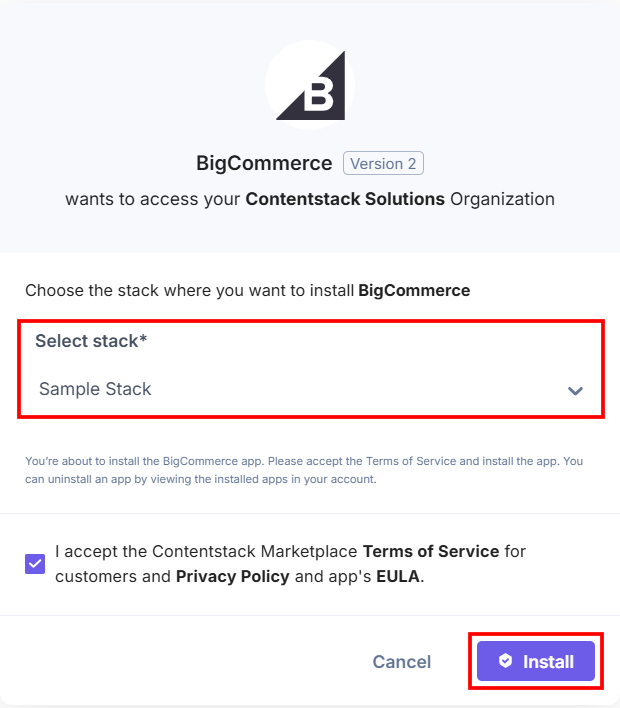 BigCommerce-App-Install