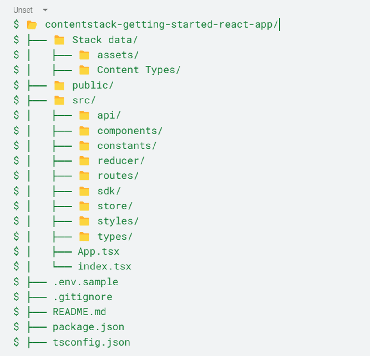 Project Structure of Getting Started With Building Your Sample Website ...