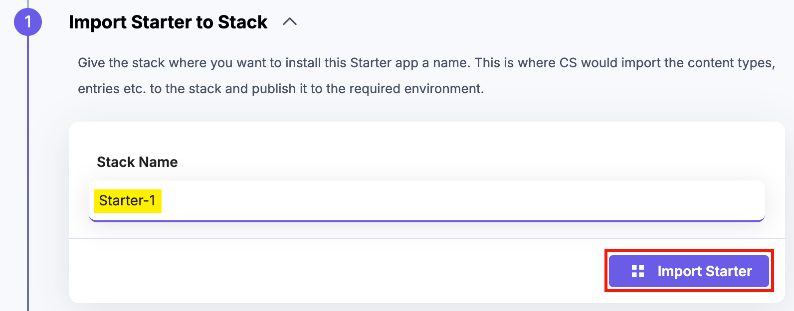 Importing-A-Starter-Add-Stack-Name