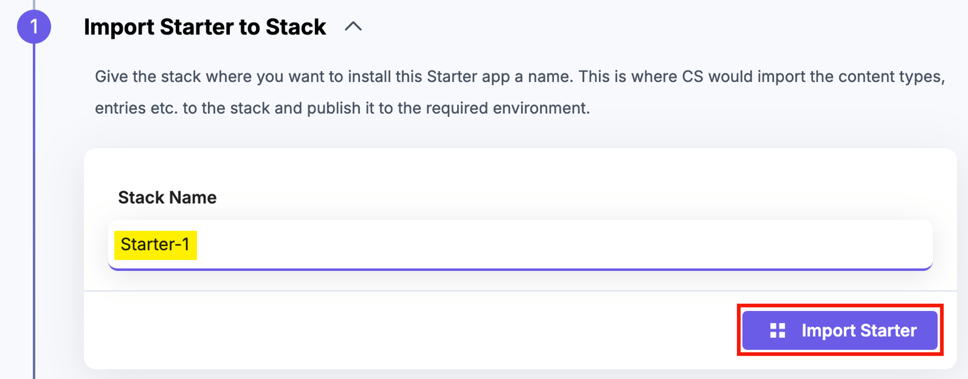 Importing-A-Starter-Add-Stack-Name
