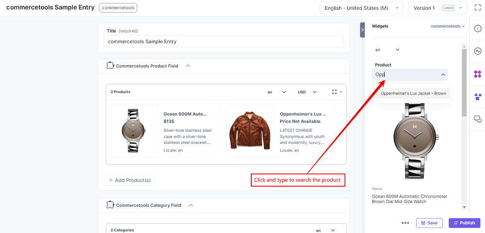 commercetools-Product-Sidebar-Widget-Search