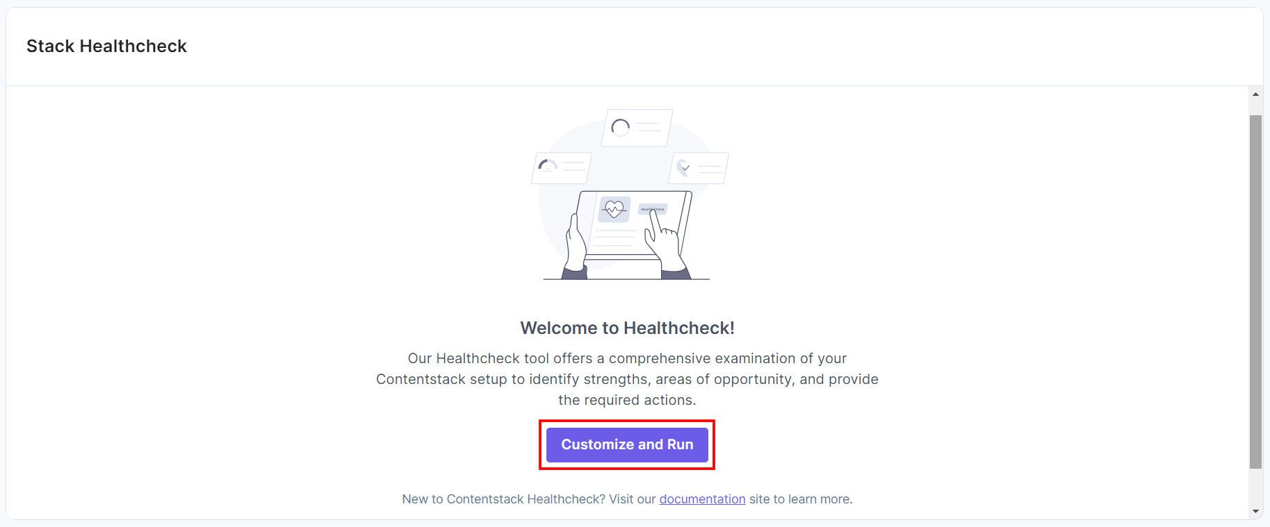 9-Healthcheck-Customize-And-Run