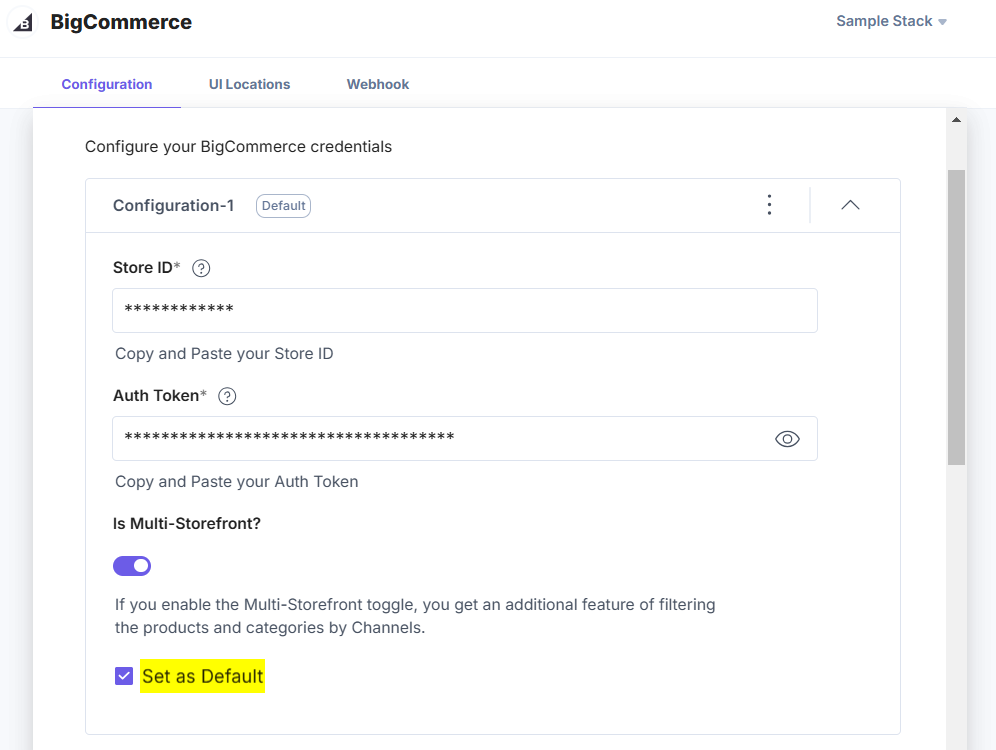 BigCommerce-Default-Configuration