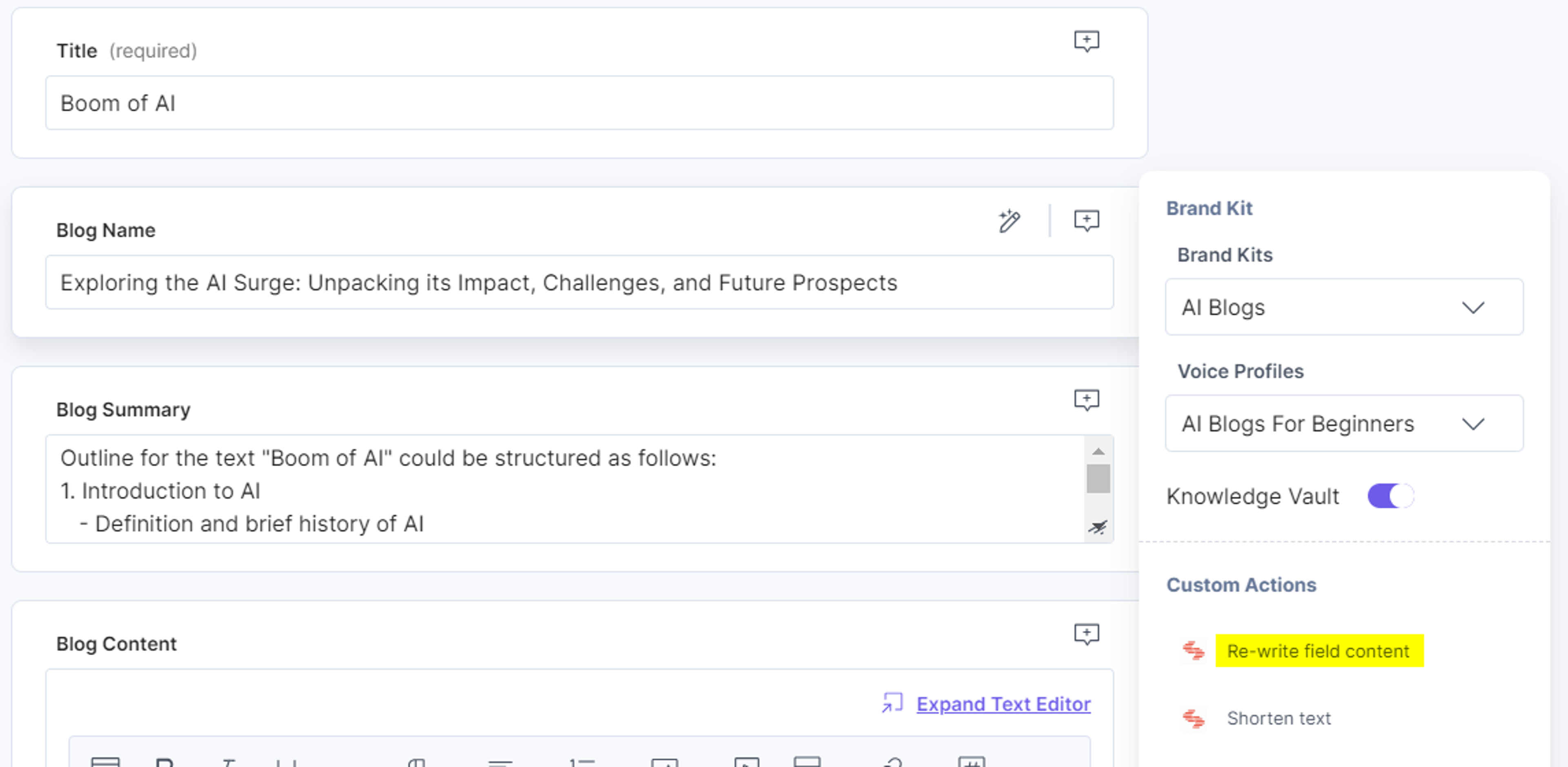 23-AI-Assistant-with-Brand-Kit-Custom-Action-Example-to-Rewrite
