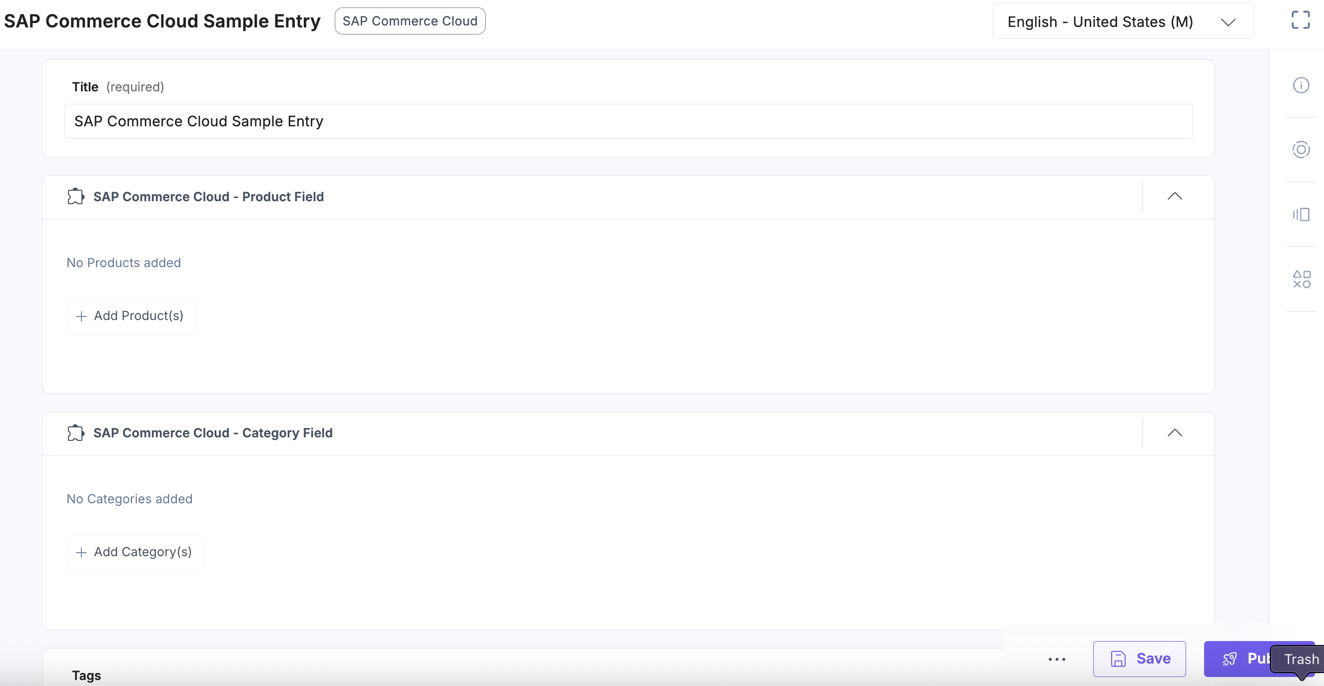 SAP-Commerce-Cloud-Sample-Entry