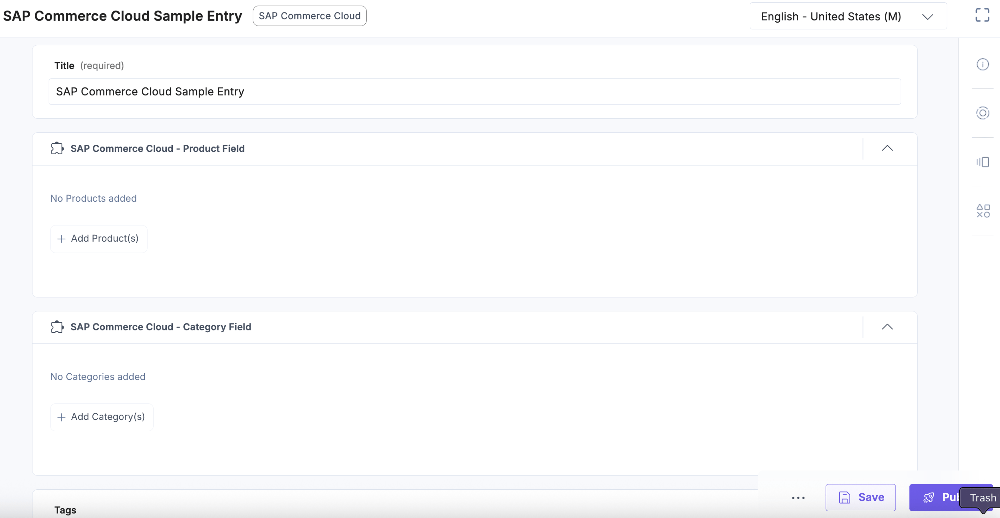 SAP-Commerce-Cloud-Sample-Entry