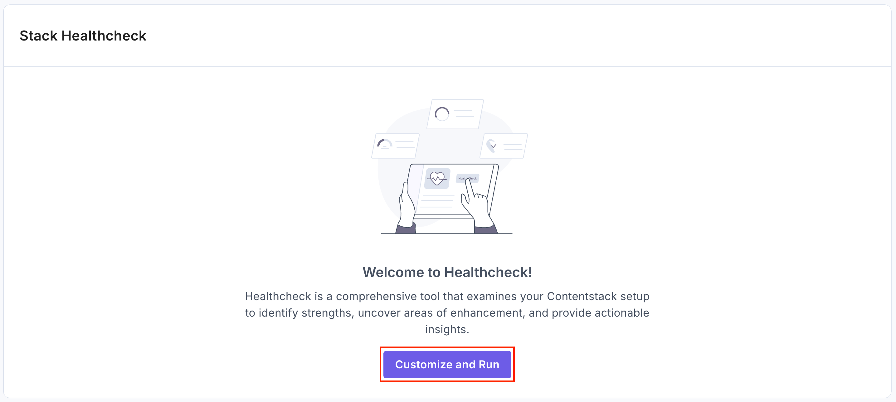 Healthcheck-Customize-And-Run