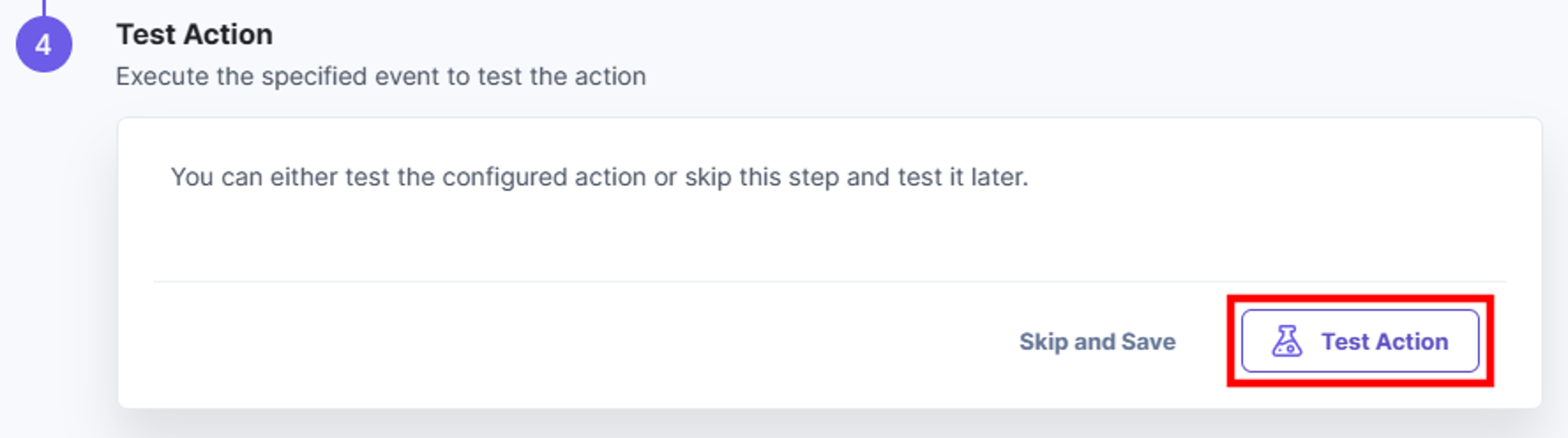 Test-Action