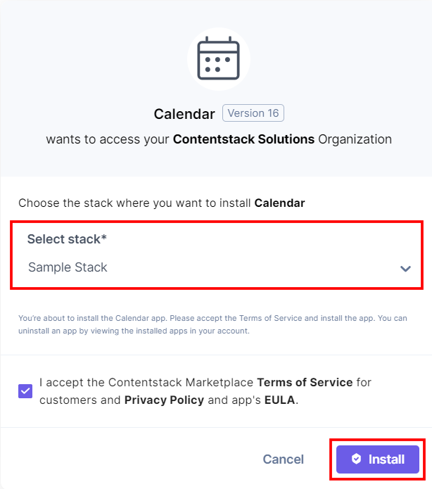 Calendar-App-Install