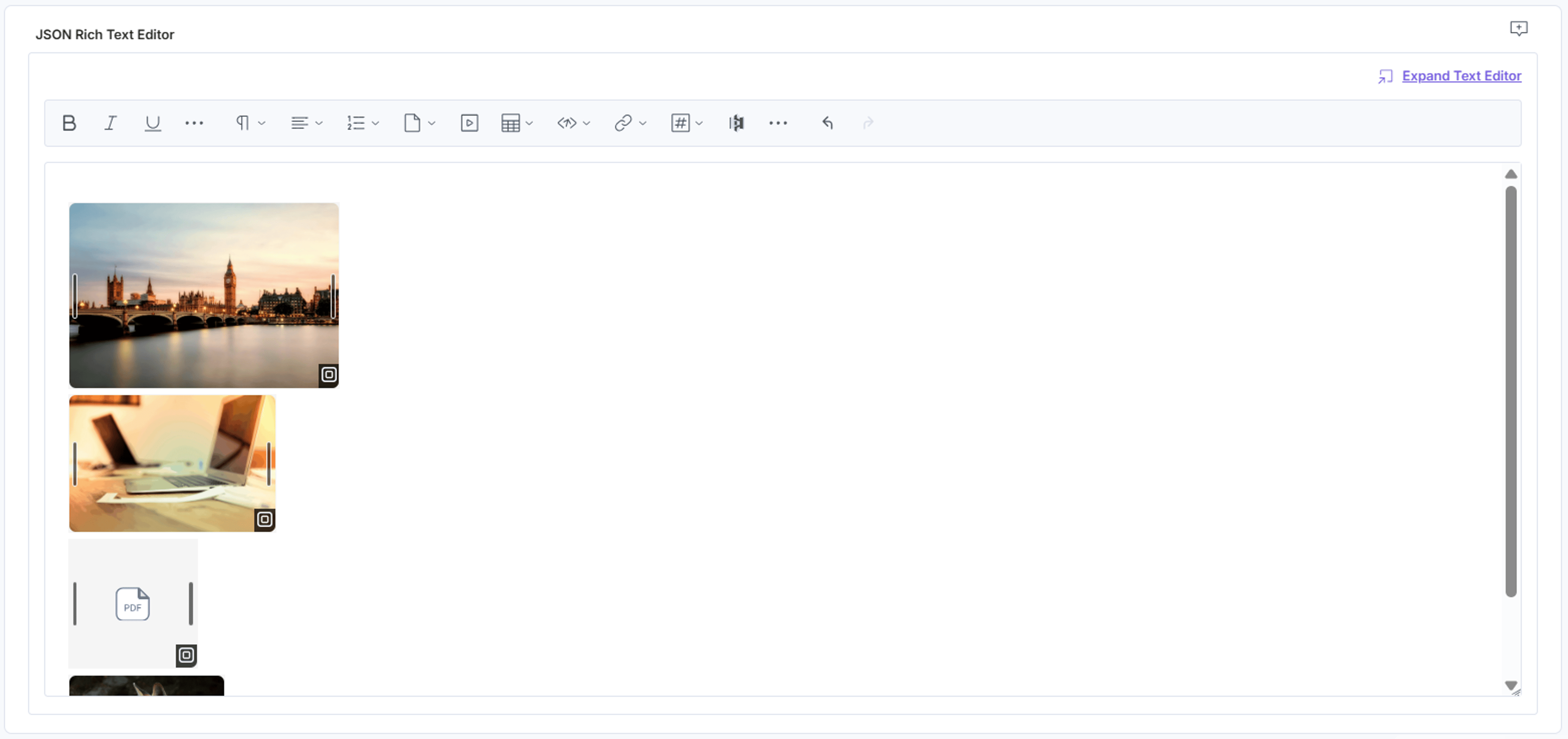 Amazon-S3-JSONRTE-Field-Assets