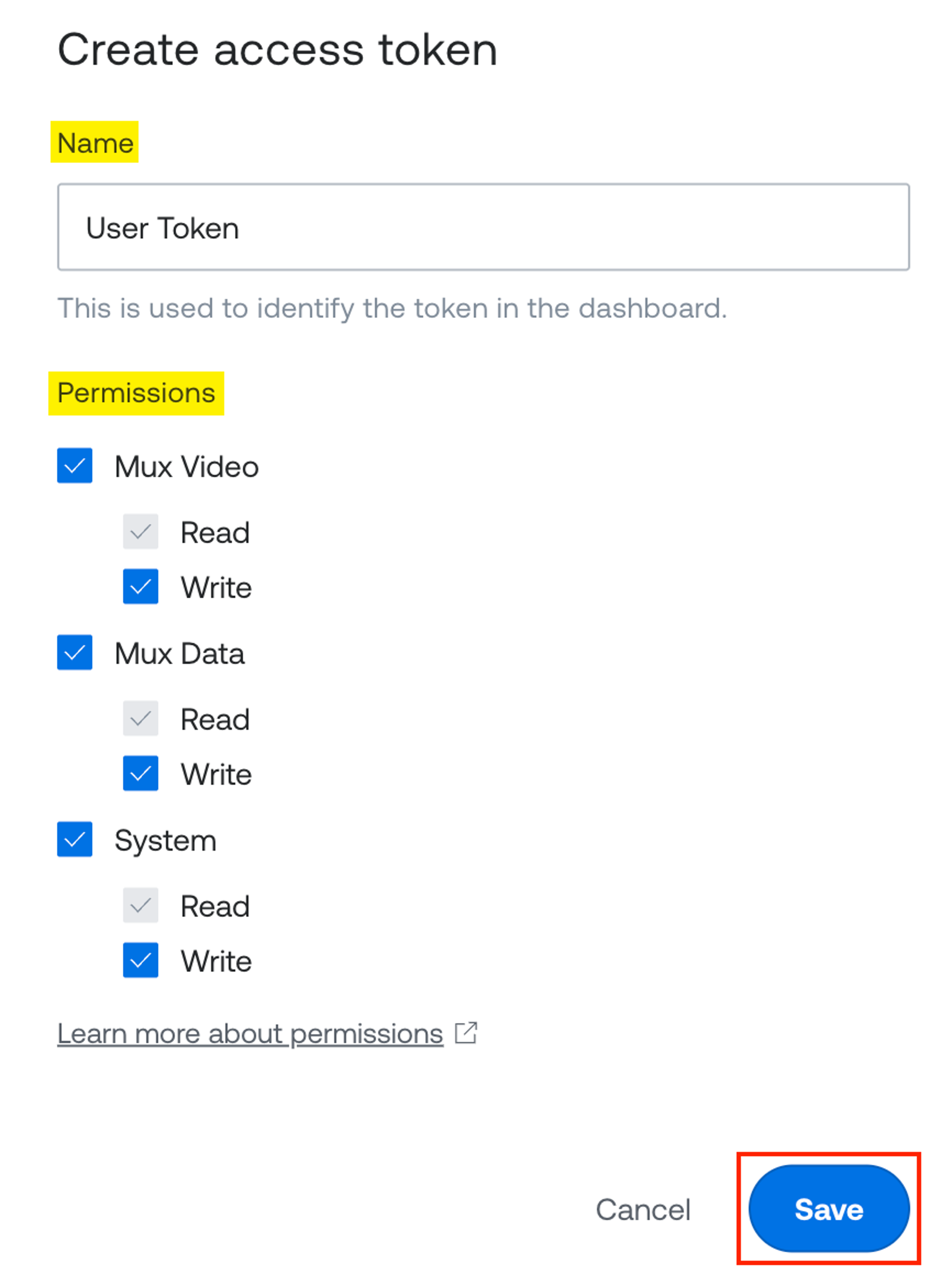 Mux-Get-Credentials-Create-Access-Token-Modal