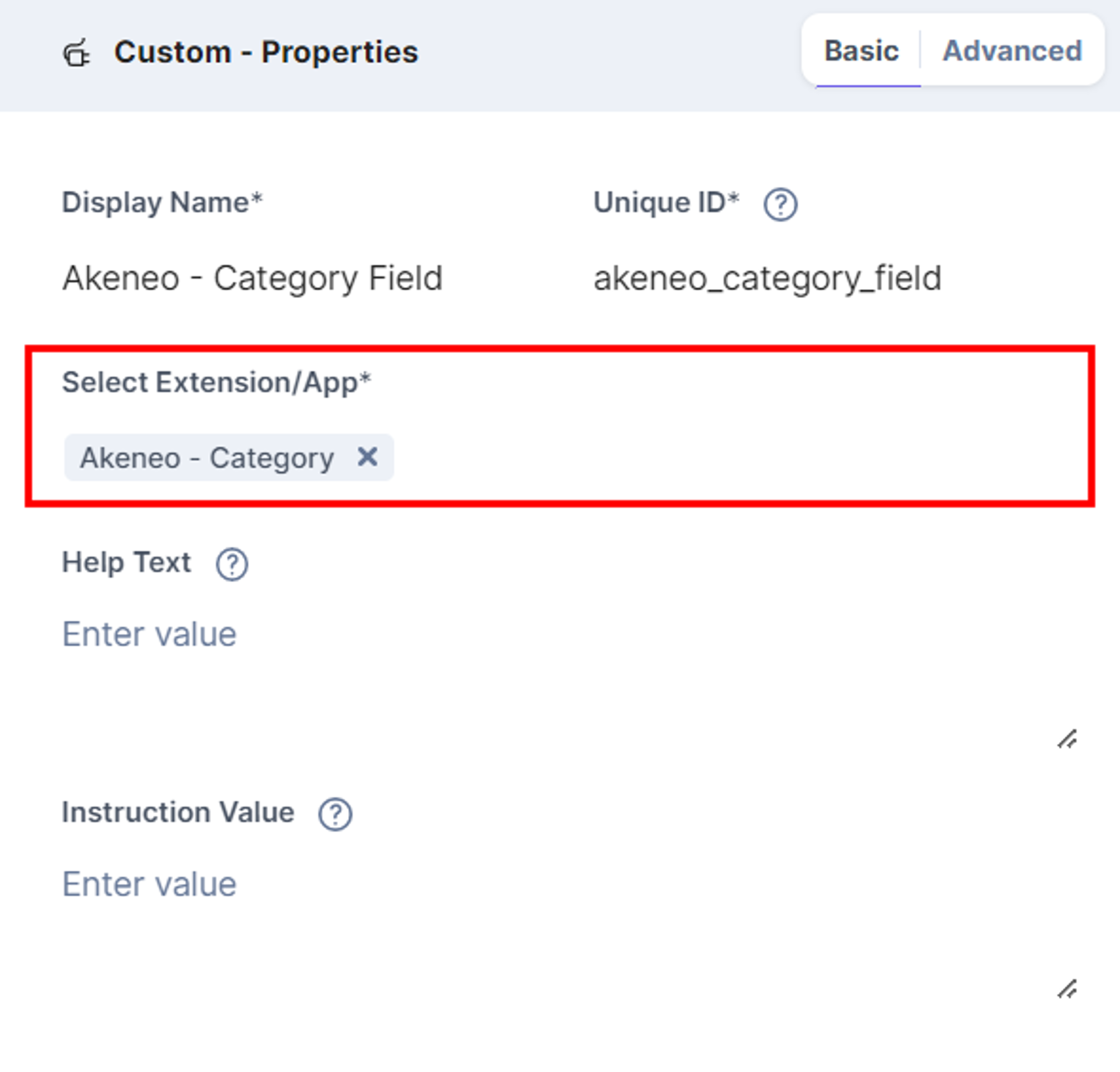 Akeneo-Category-Custom-Field