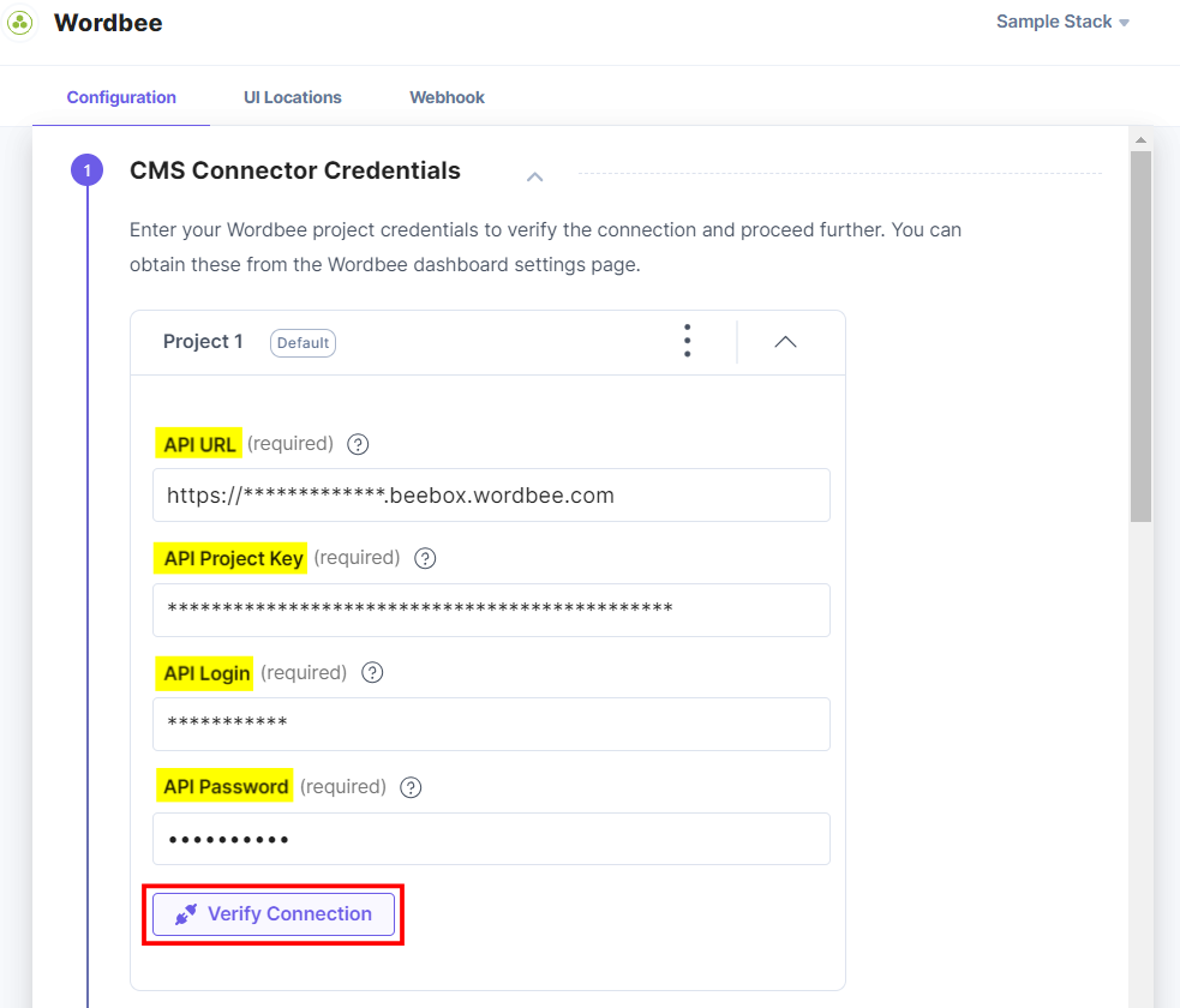 9-Wordbee-Configuration-Add-New-Project-Credentials
