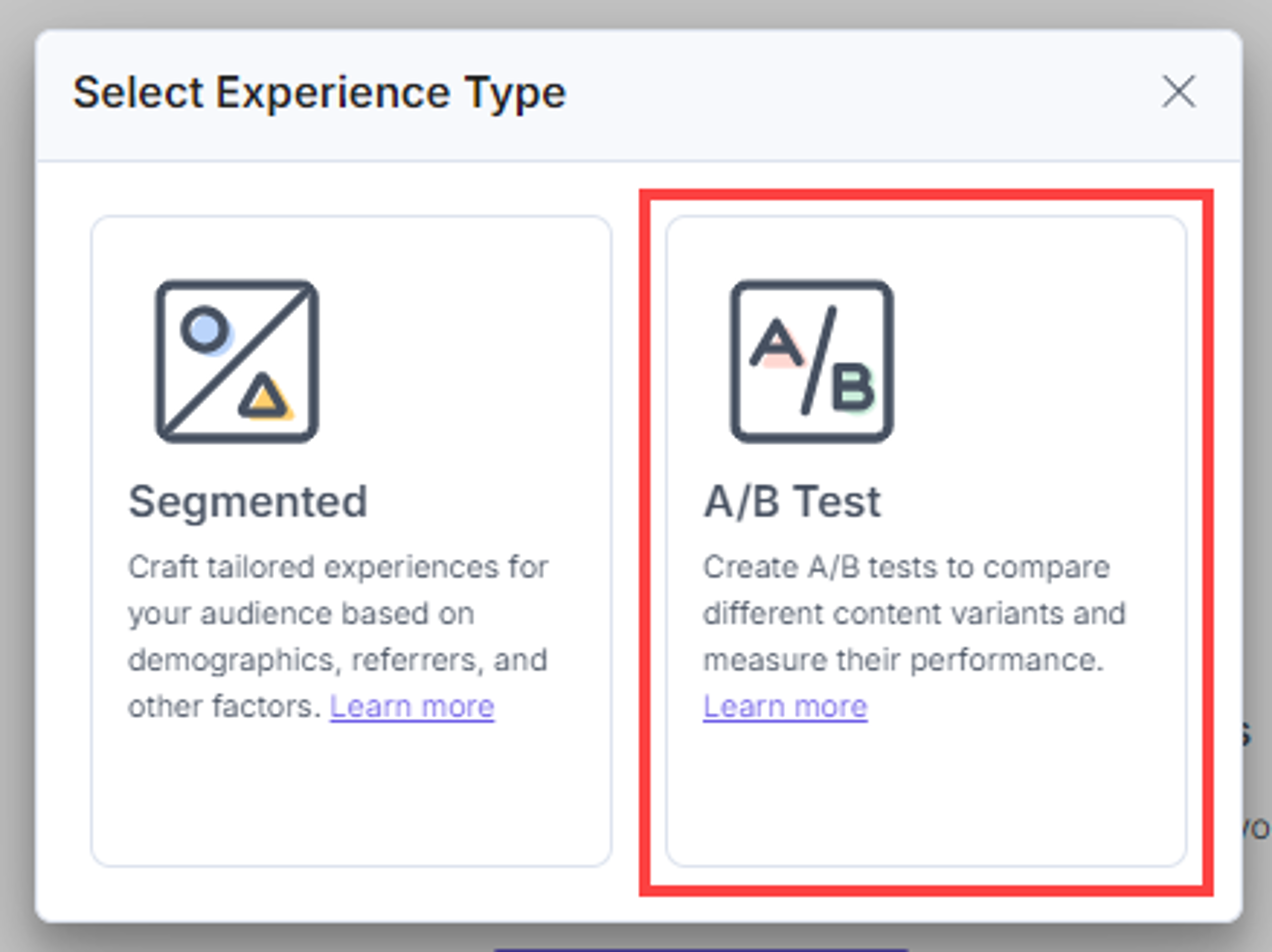 7 - Getting Started with Contentstack Personalize with A B Testing.png