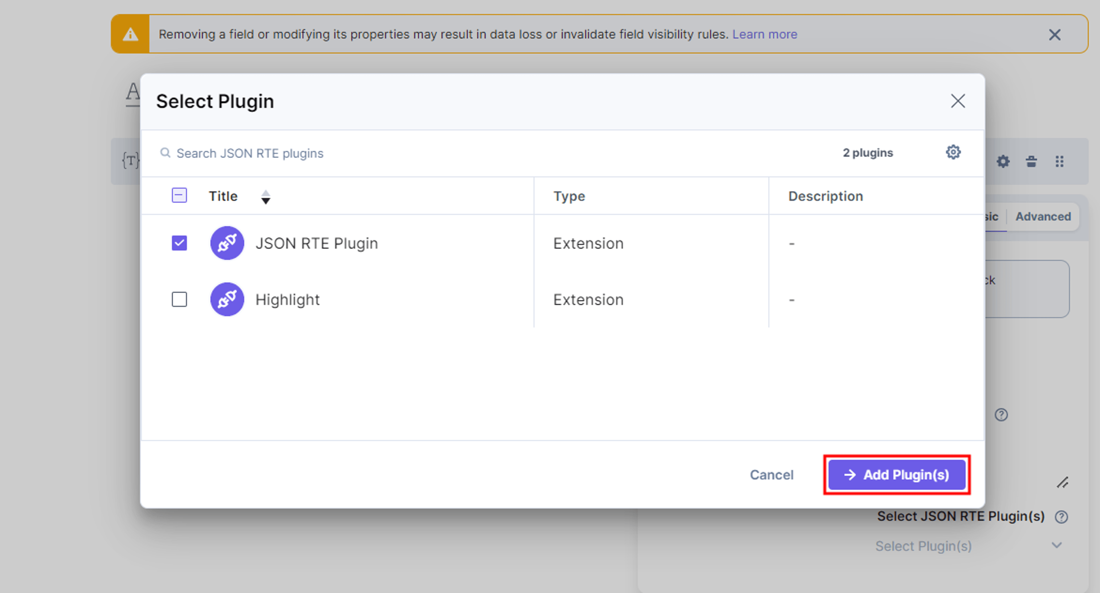select_json-rte-plugin