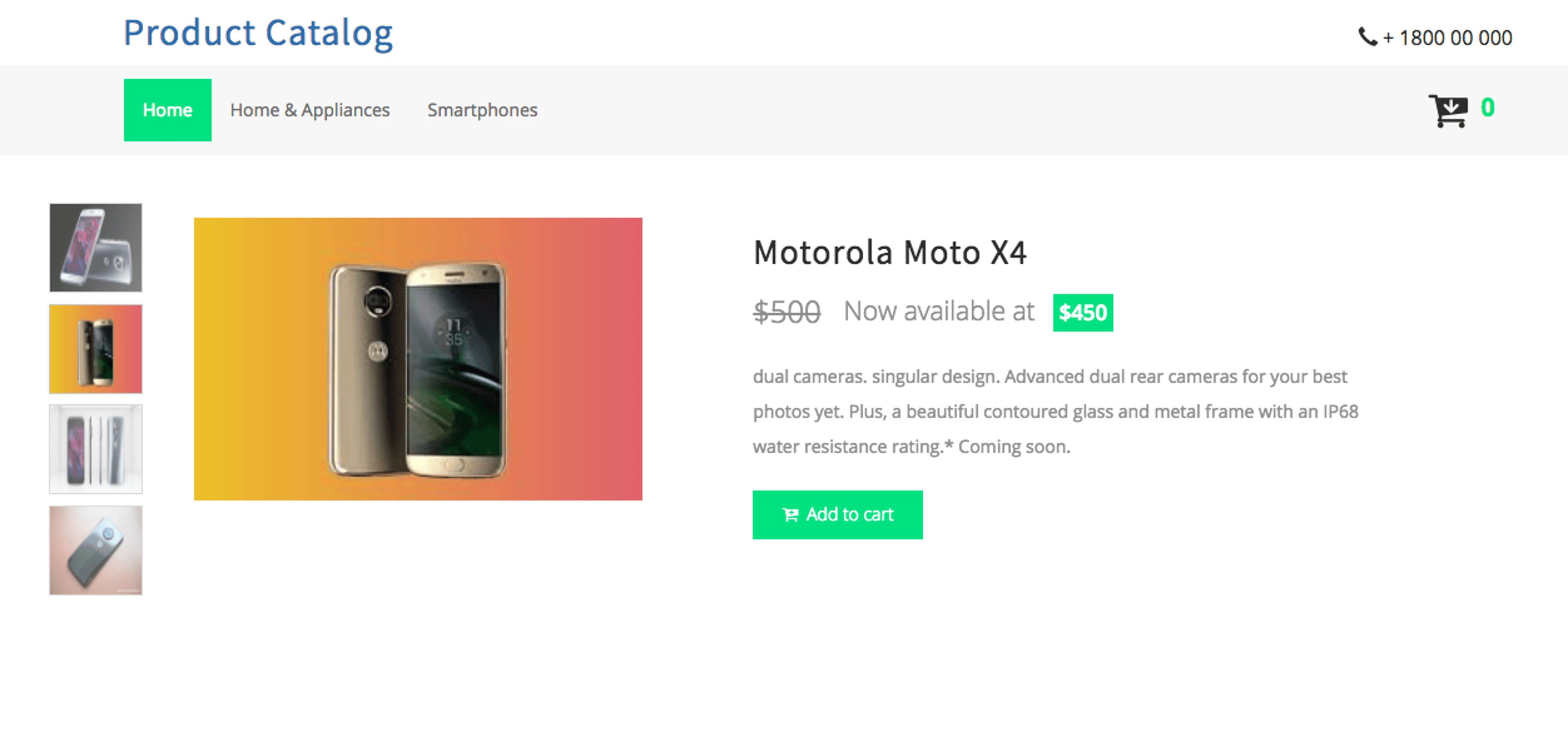Build a Product Catalog using Ruby on Rails and Contentstack screenshot 2