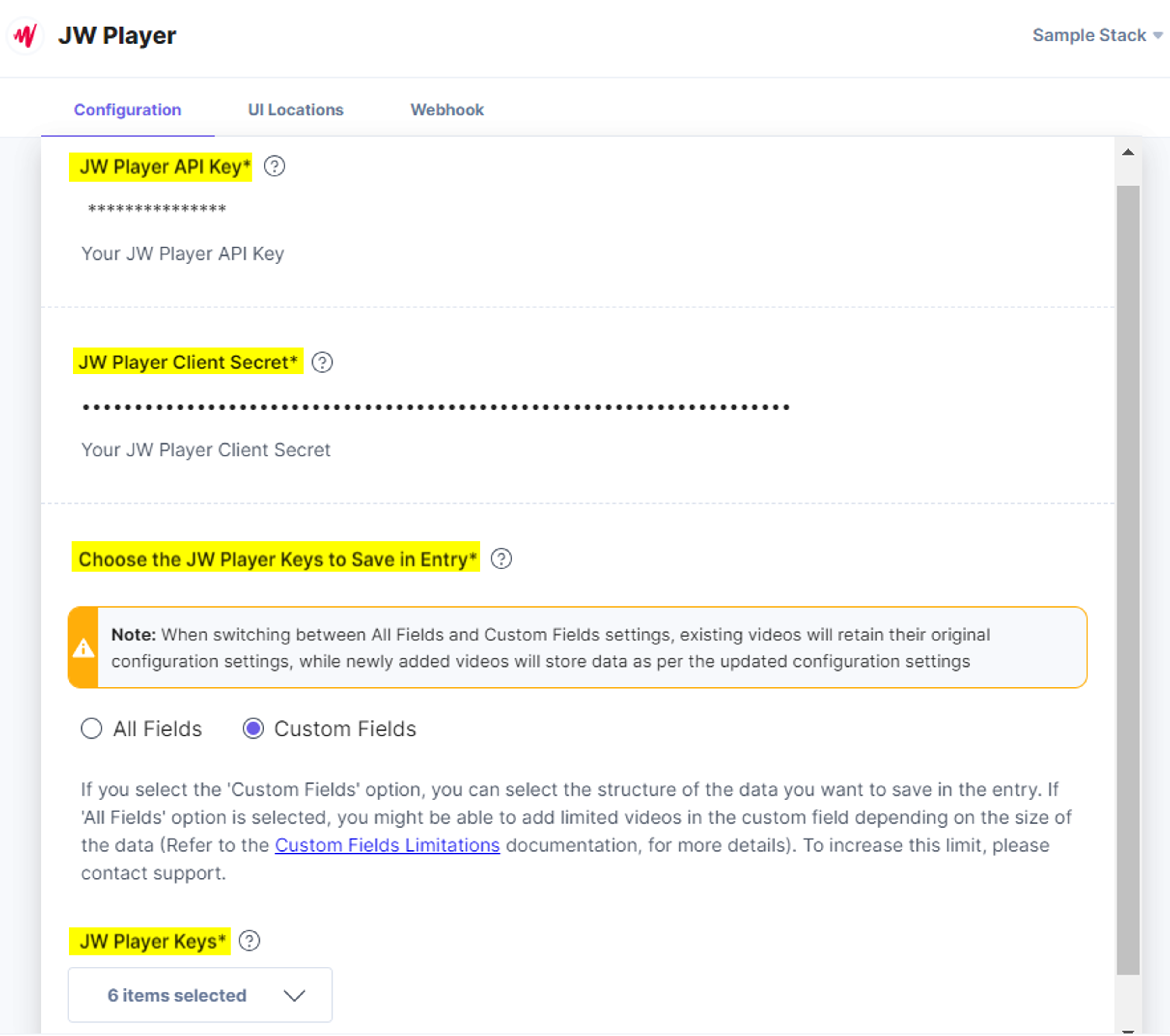 JW-Player-Configuration