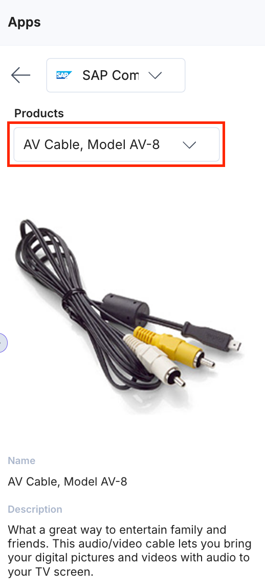 SAP-Commerce-Cloud-Sidebar-Widget-Products