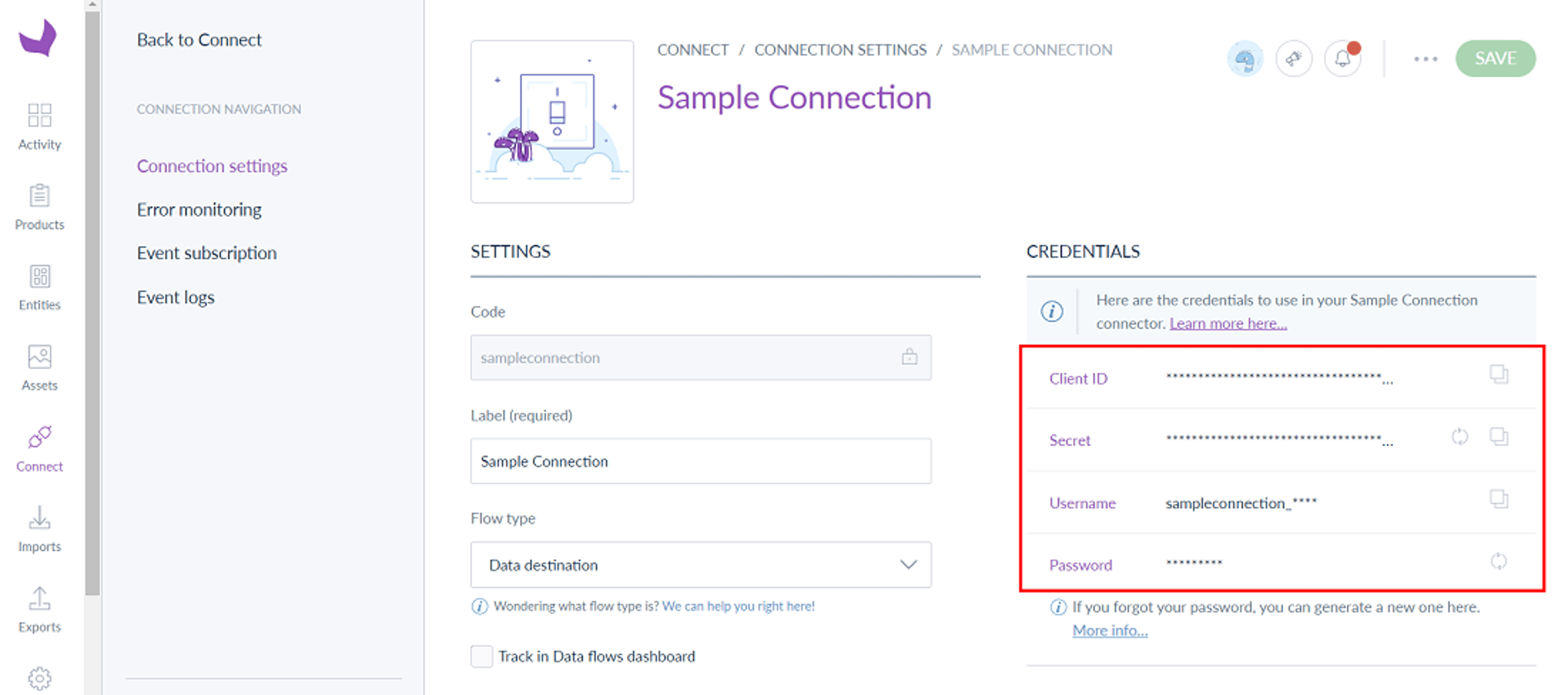 Akeneo-Account-Credentials
