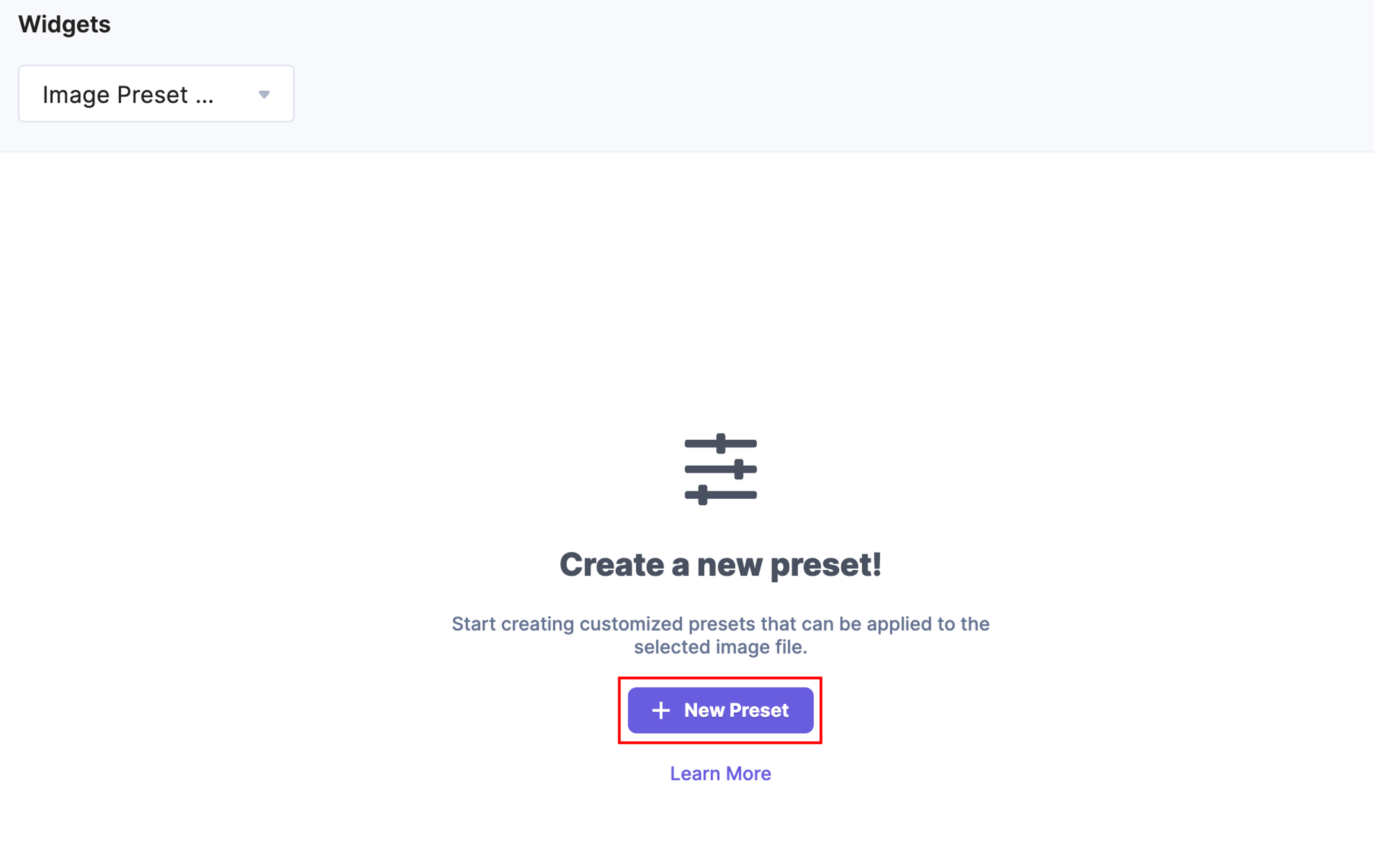 Create-New-Preset