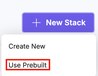 Importing-A-Starter-Via-Stack